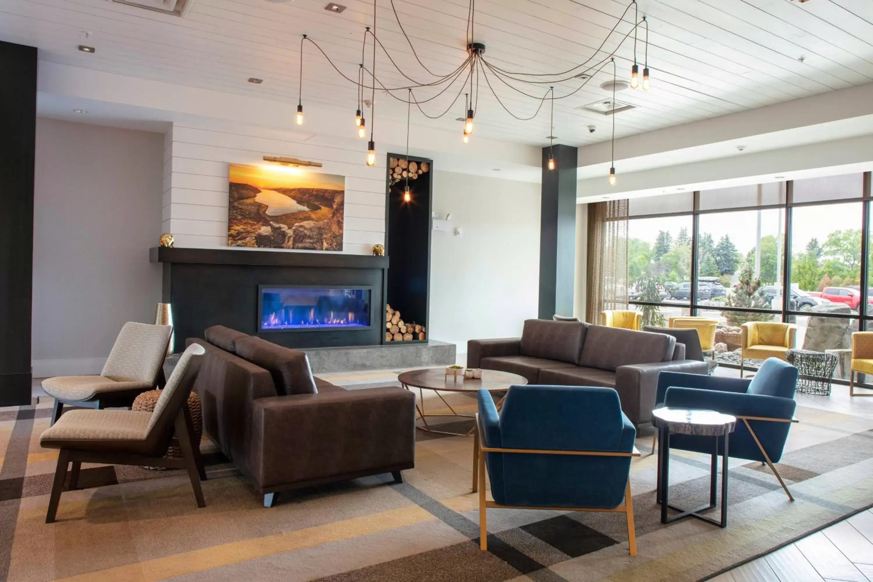 Lobby or reception, Lobby/Reception in SpringHill Suites by Marriott Great Falls