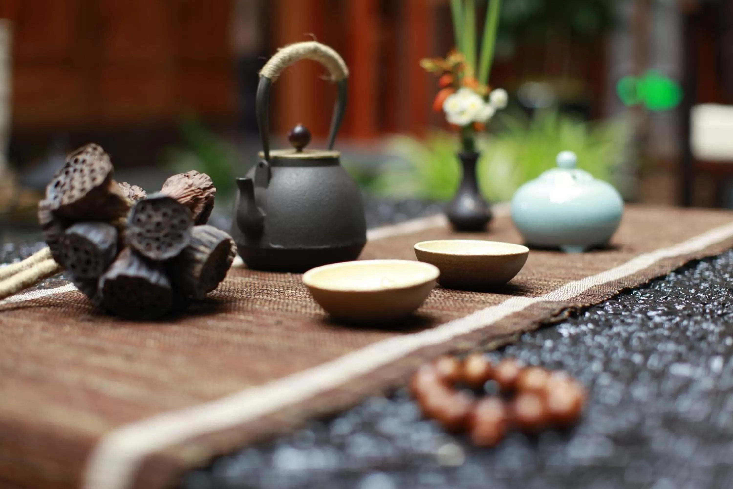 Coffee/tea facilities in Dali Yanyuan Mountain Retreat