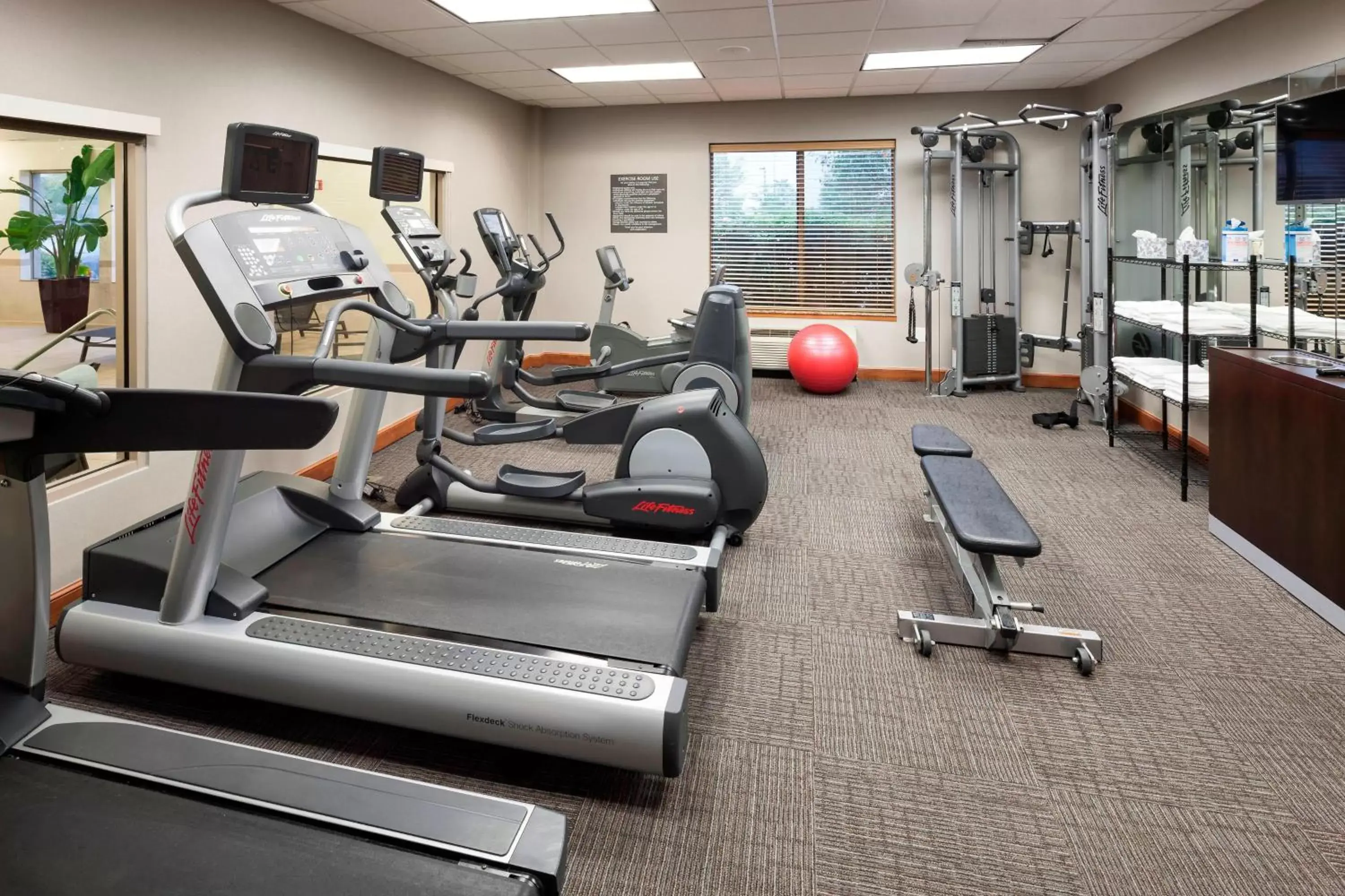 Fitness centre/facilities, Fitness Center/Facilities in Residence Inn by Marriott Chicago Lake Forest/Mettawa