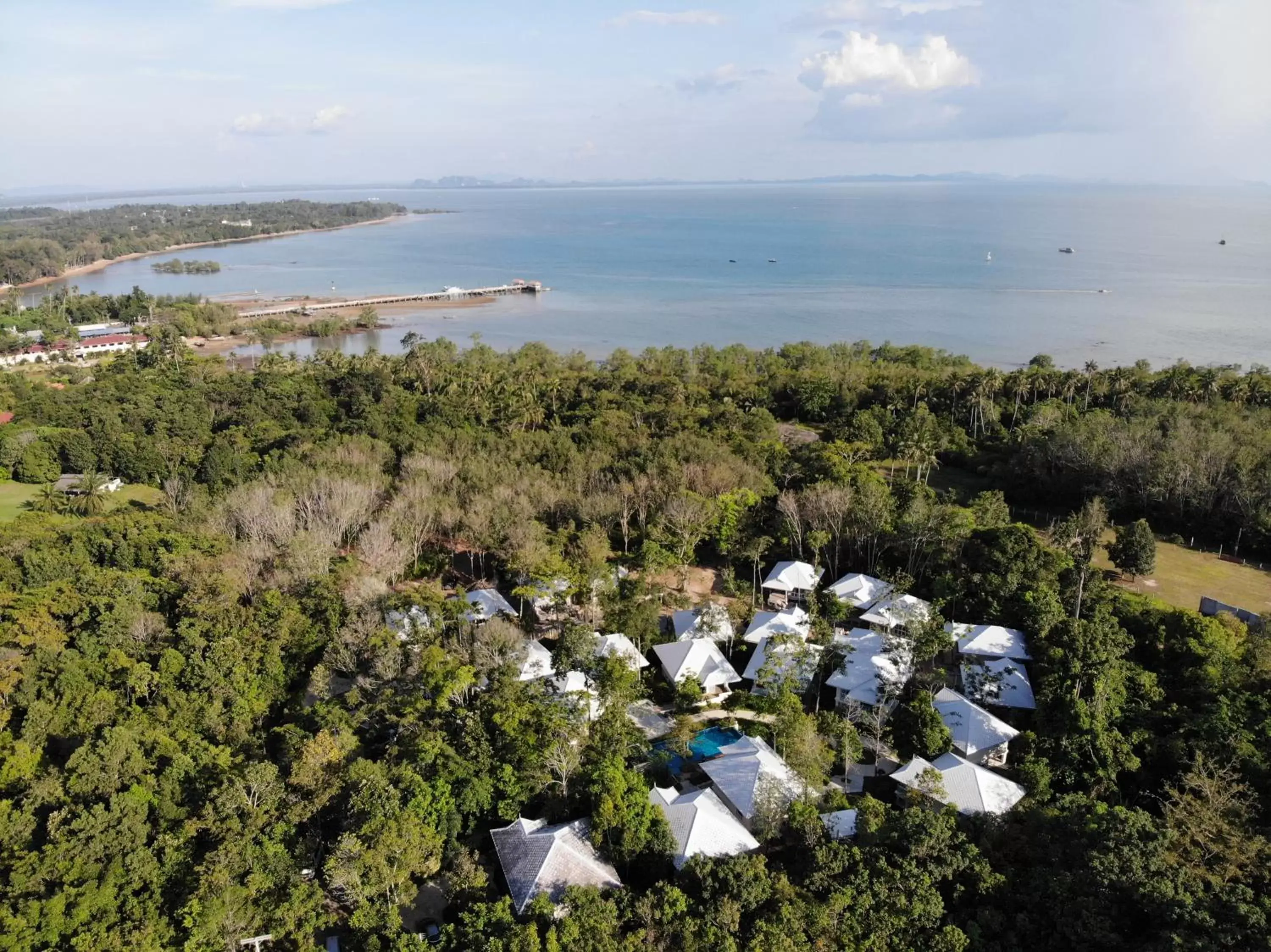 Bird's-eye View in Na Sook Resort