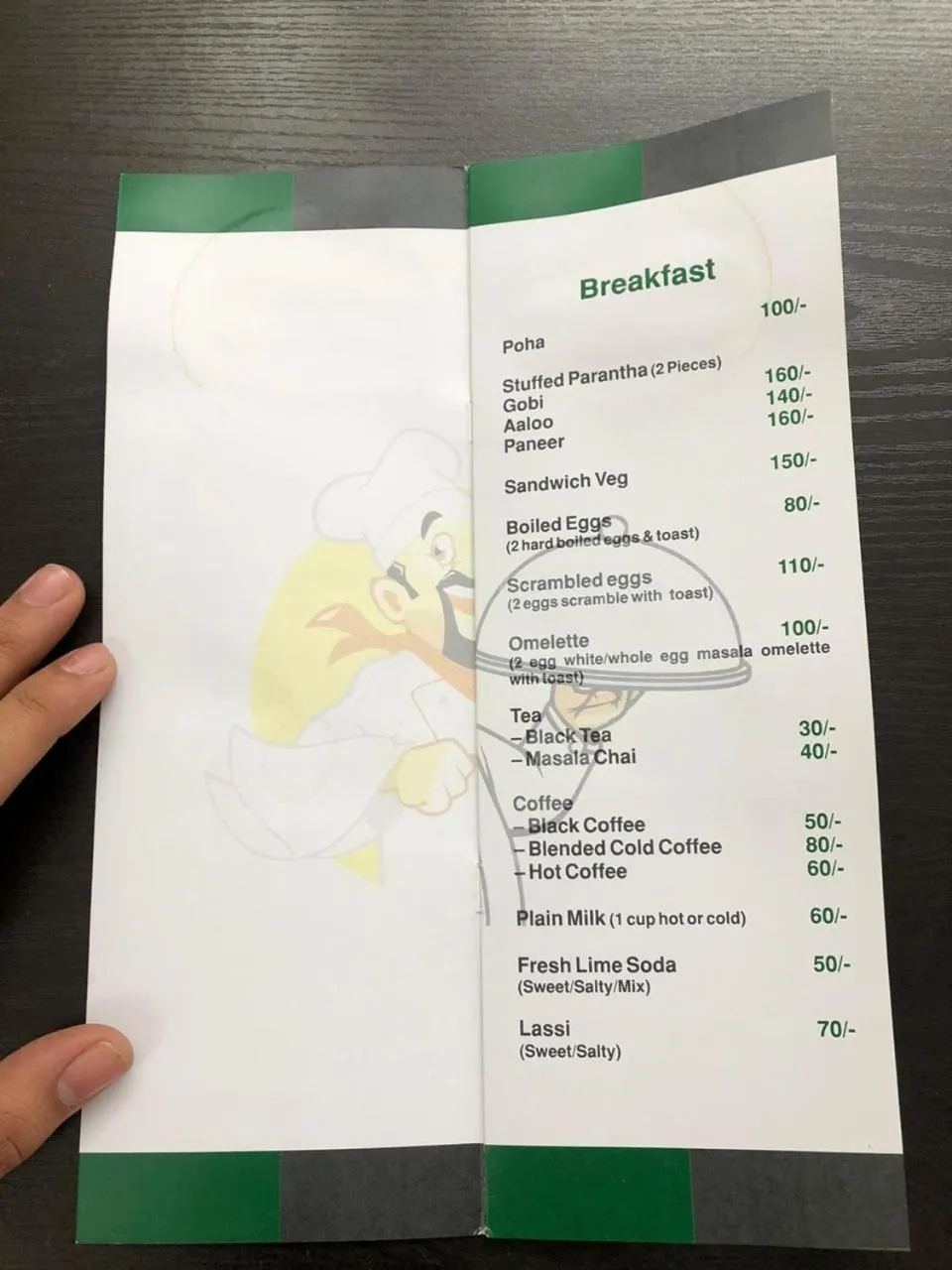 Breakfast in Under My Roof Green Park