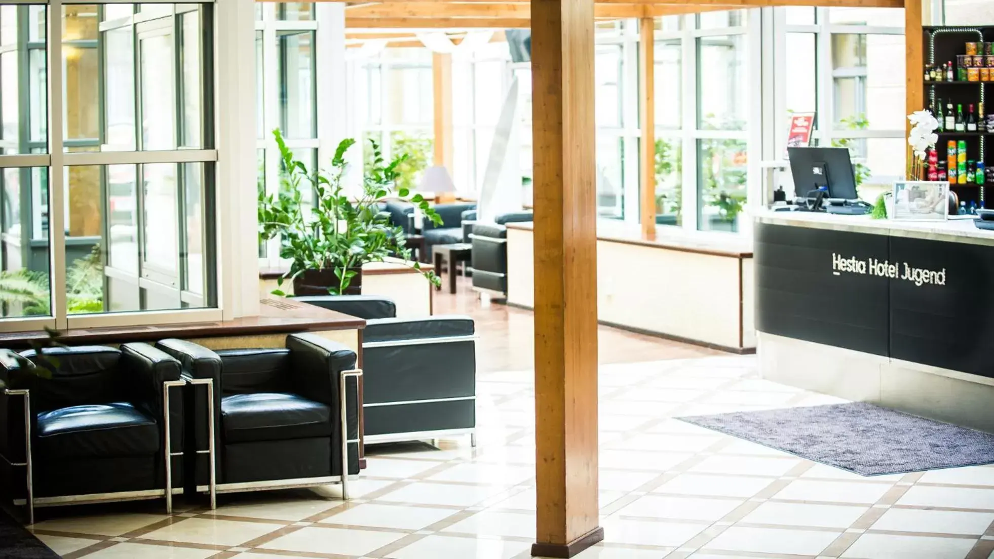 Lobby or reception, Lobby/Reception in Hestia Hotel Jugend