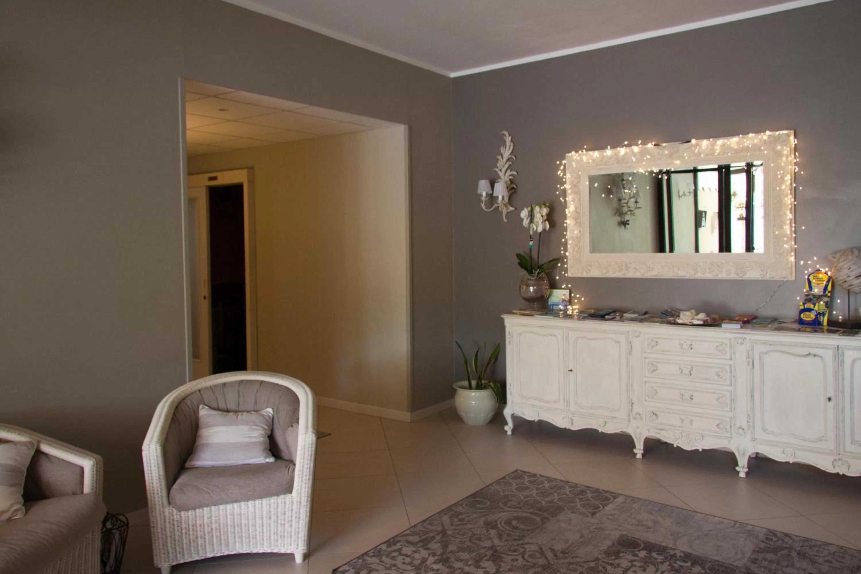 Lobby or reception in Hotel Berta