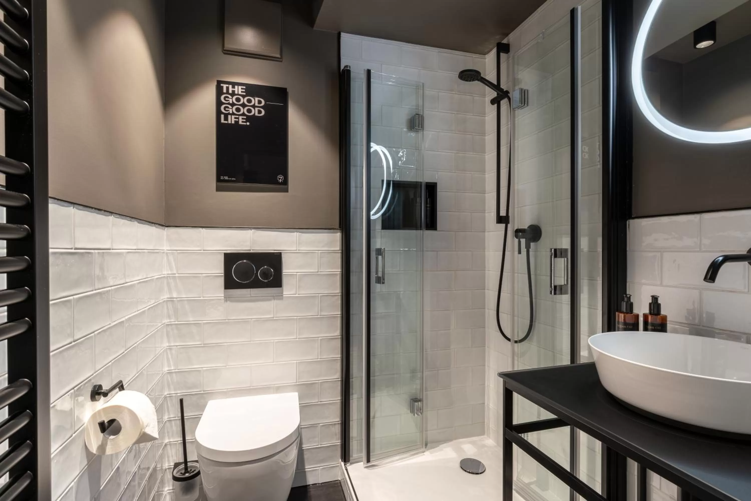 Bathroom in THE ADAMS - Self Check In Hotel