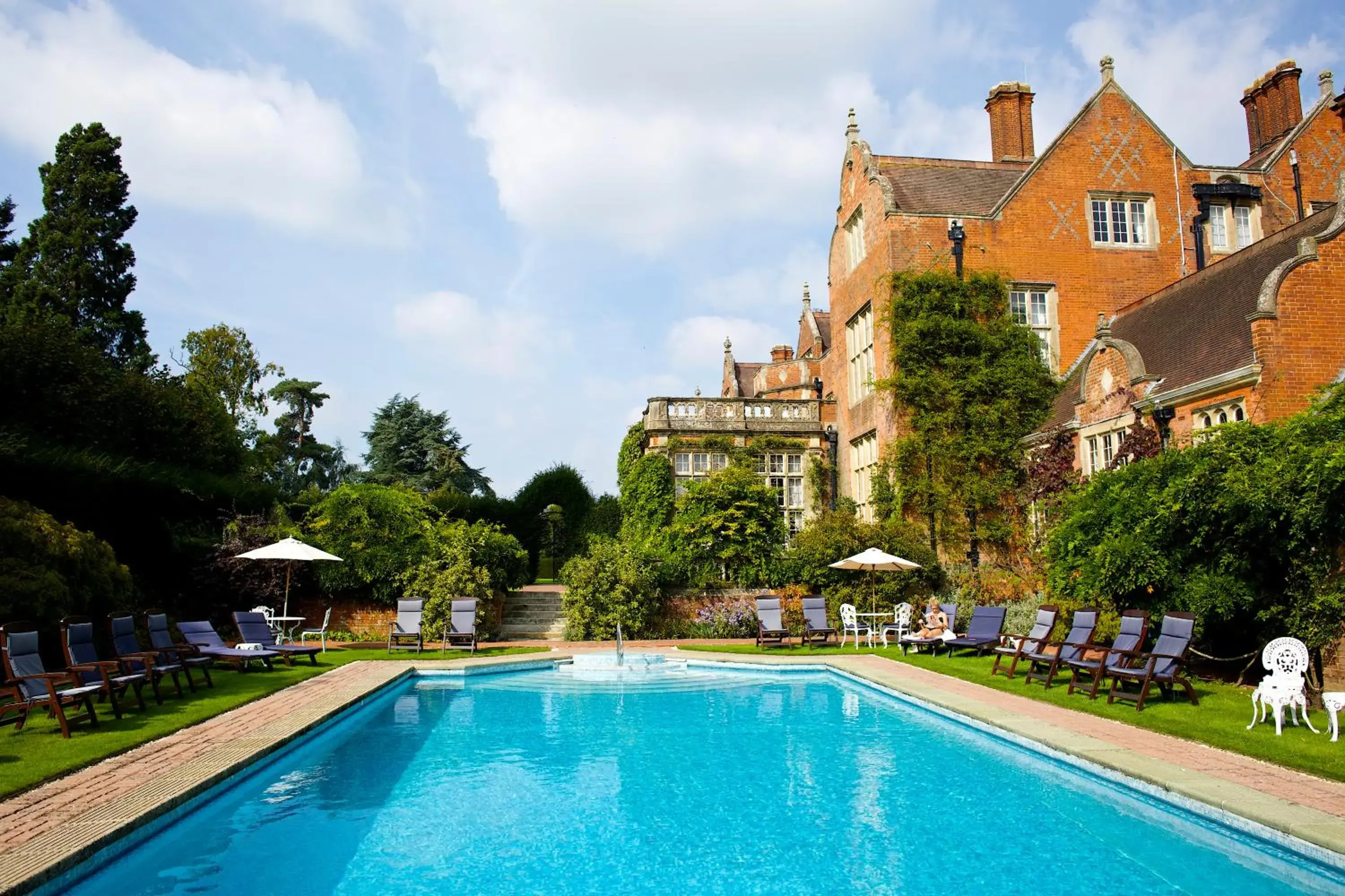 Swimming pool in Tylney Hall Hotel Swimming pool in Tylney Hall Hotel