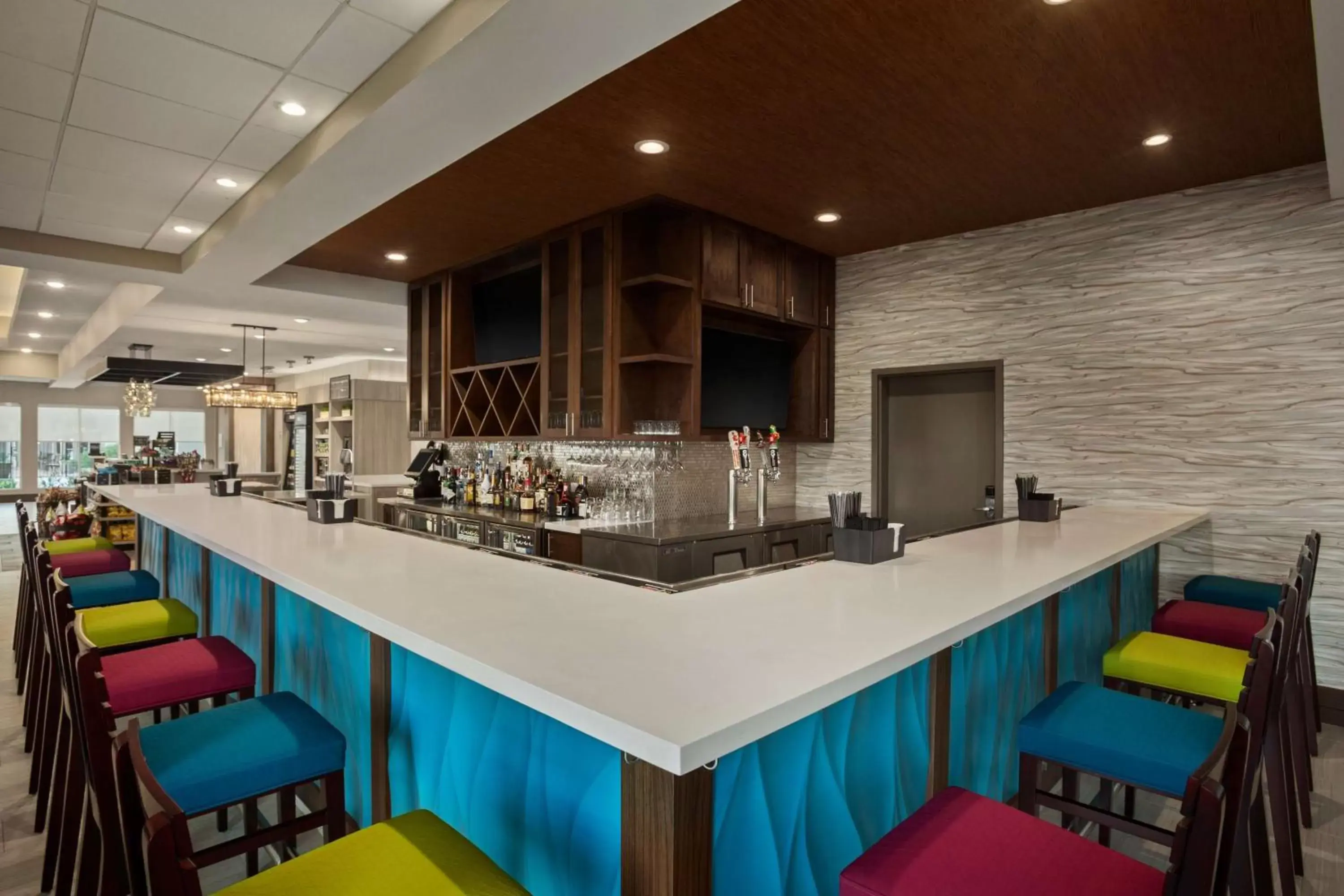 Lounge or bar, Restaurant/Places to Eat in Hilton Garden Inn Houston-Baytown