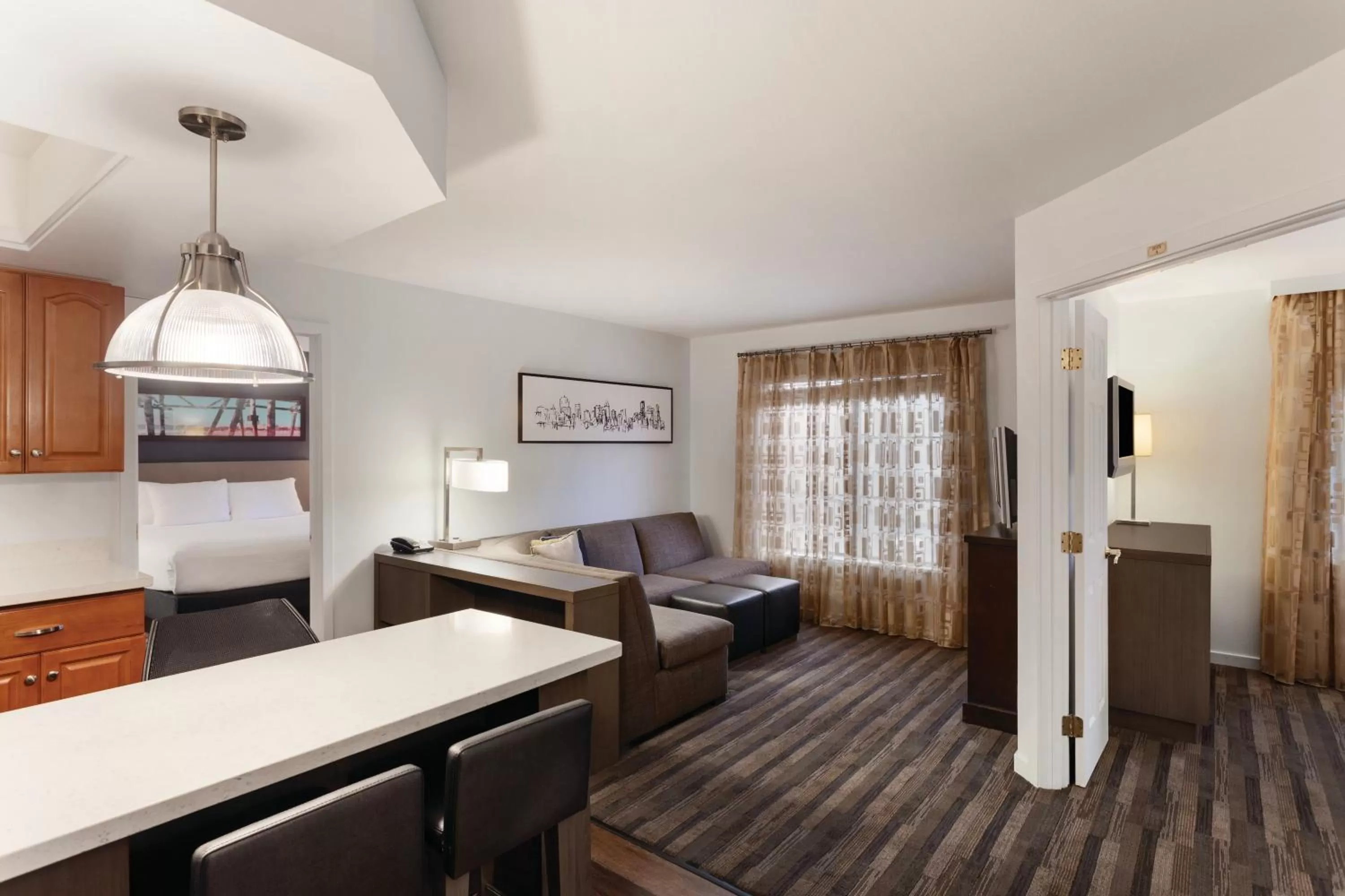 Living room in Hyatt House Denver Tech Center