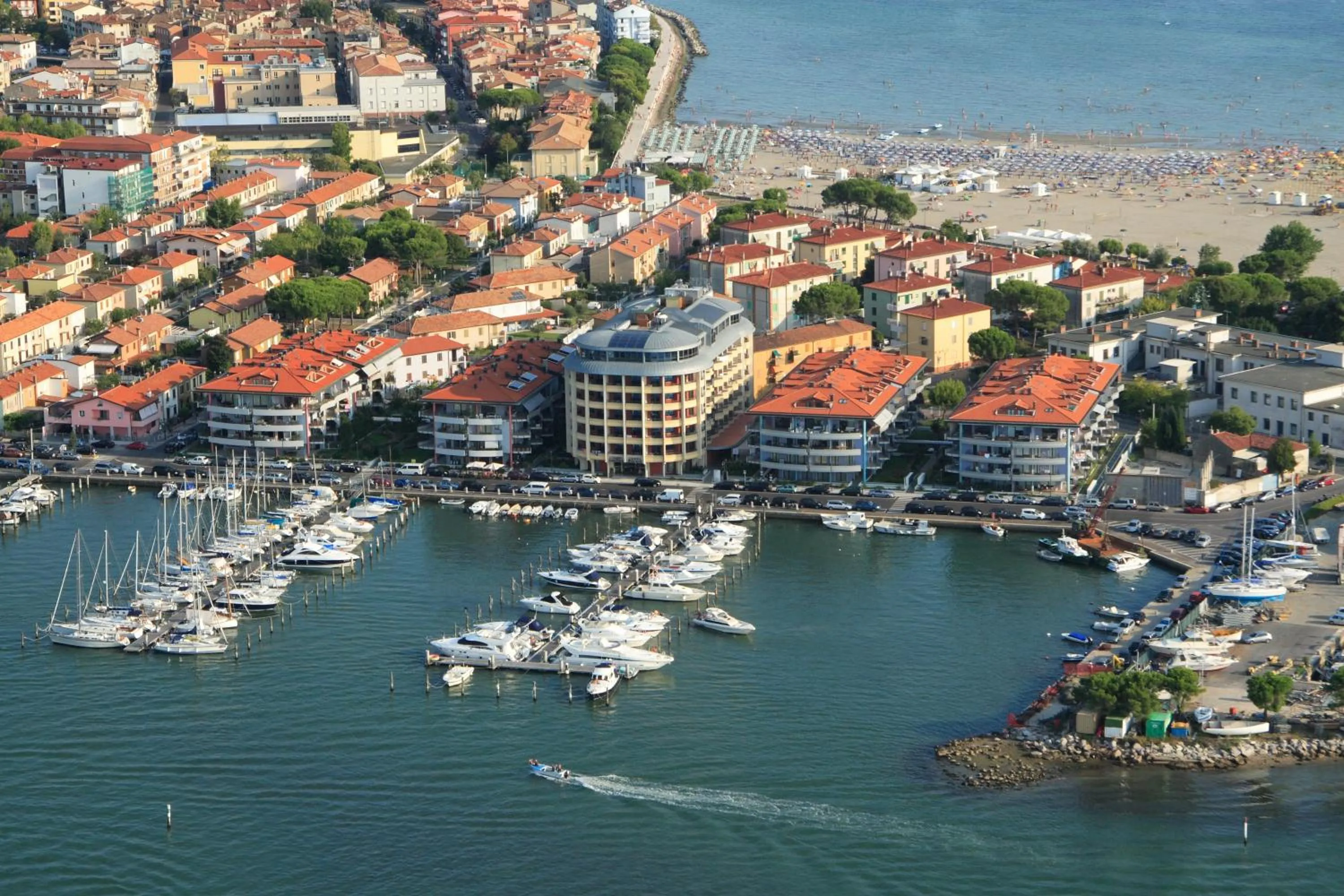 Bird's eye view in Laguna Palace Hotel Grado