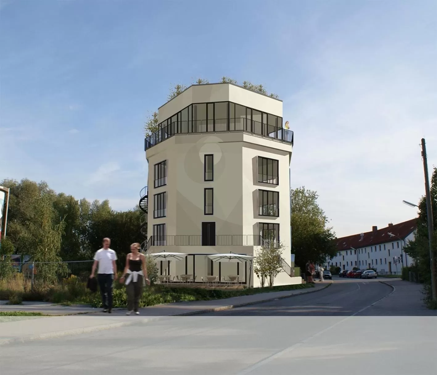 Facade/entrance in Hotel im Bunker