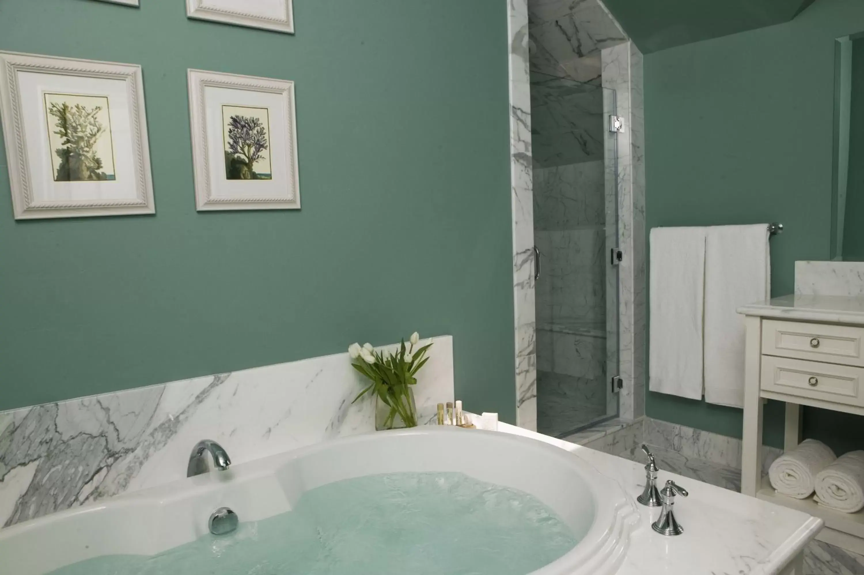 Bathroom in West Cliff Inn, A Four Sisters Inn Bathroom in West Cliff Inn, A Four Sisters Inn