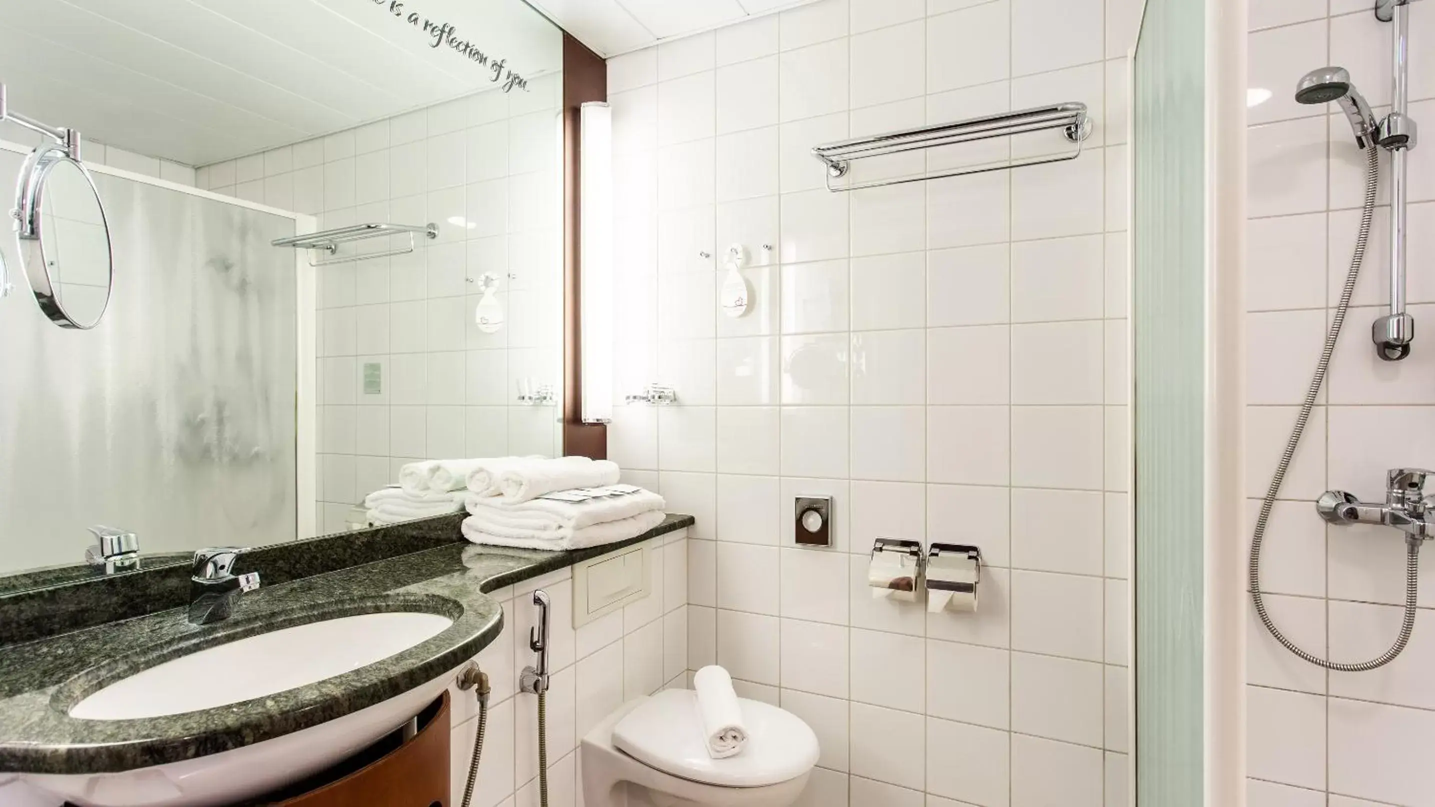 Shower, Bathroom in Original Sokos Hotel Viru