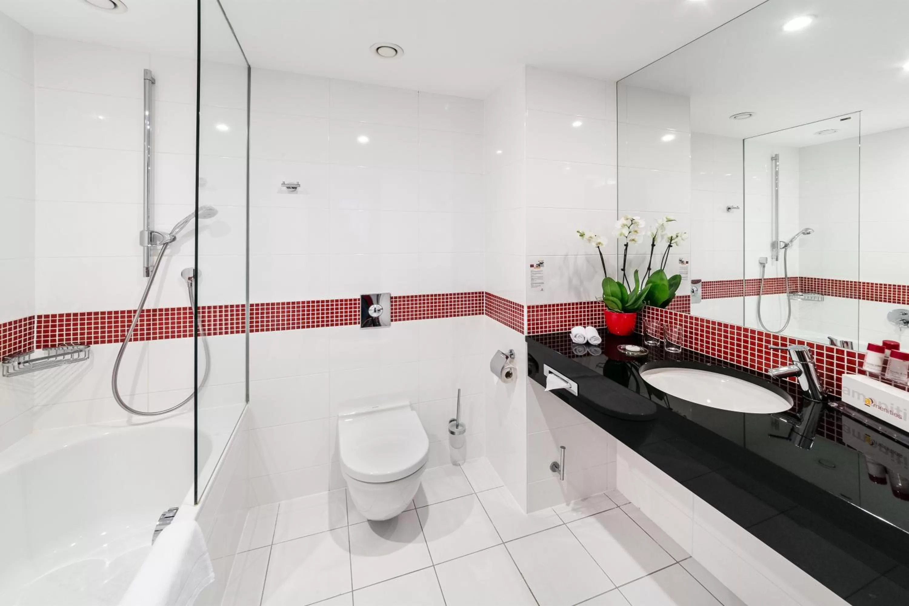 Bathroom in Vienna House Easy by Wyndham Pilsen