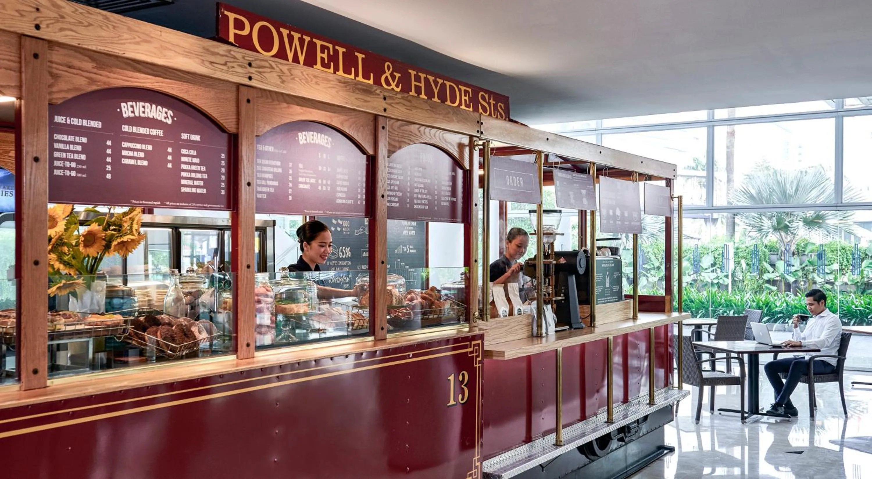 Restaurant/places to eat in Pullman Jakarta Indonesia