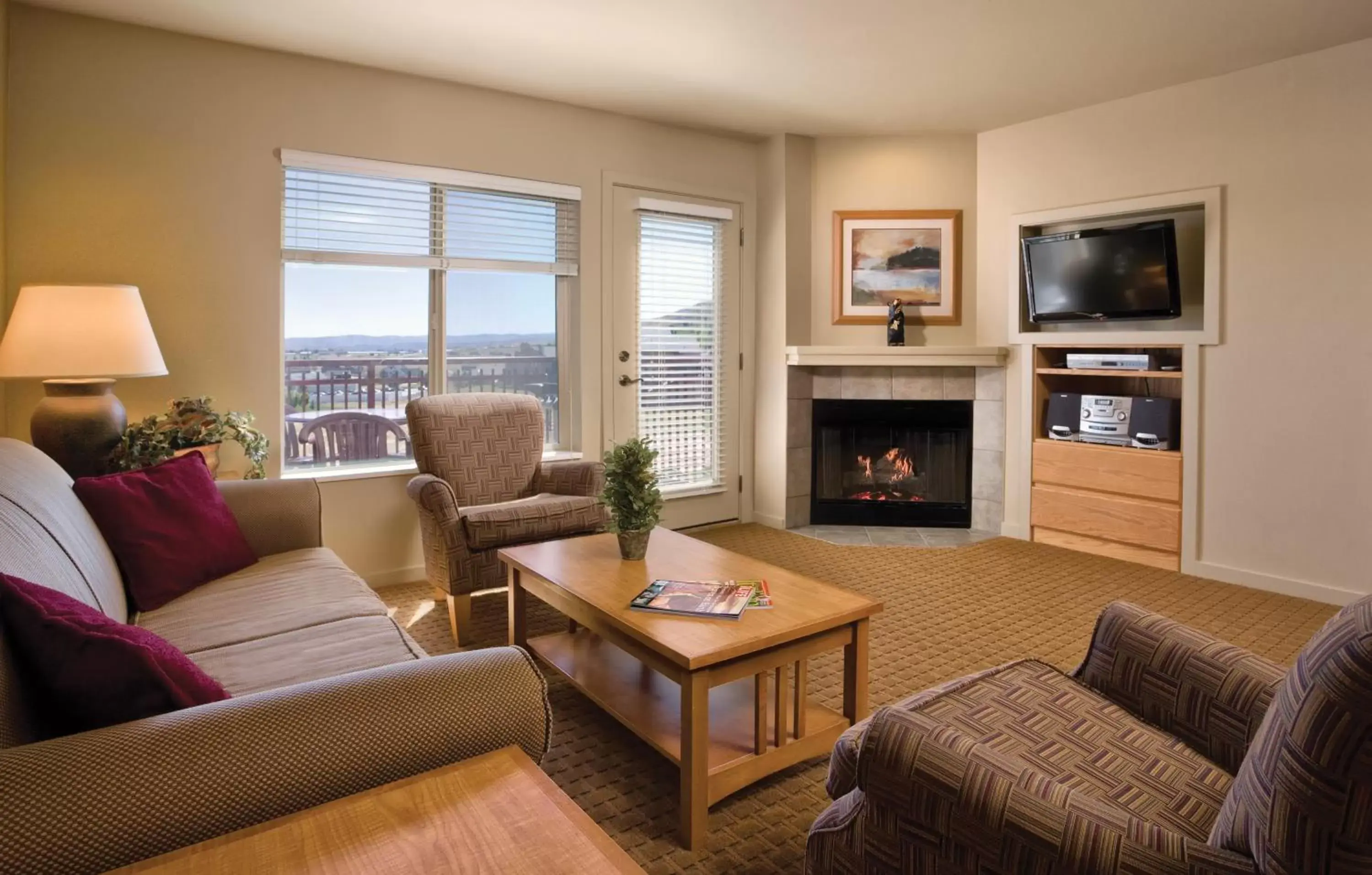 Living room, Seating Area in WorldMark Bear Lake