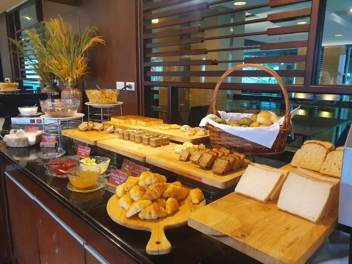 Breakfast in Tara Mantra Cha-Am Resort Breakfast in Tara Mantra Cha-Am Resort