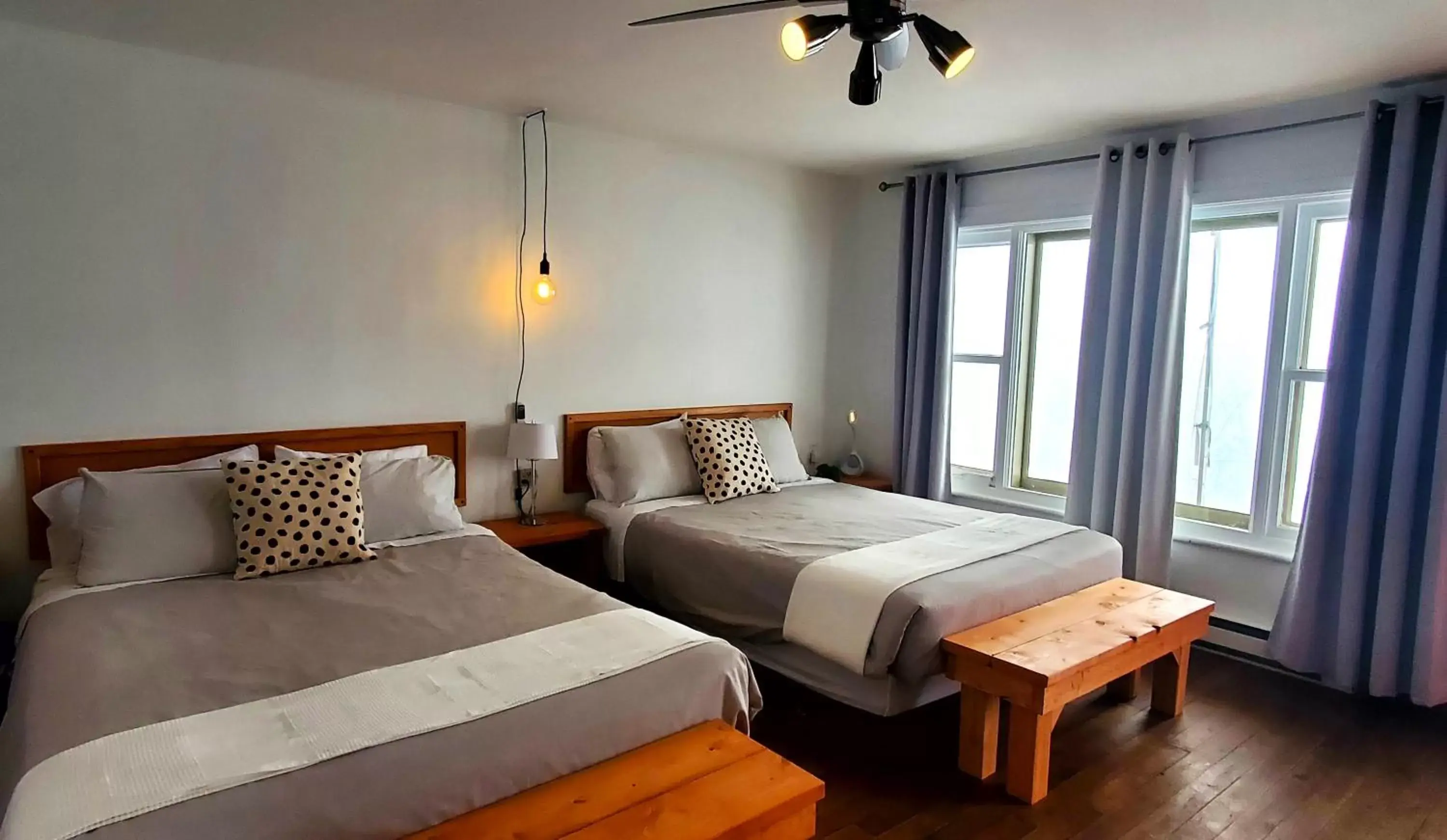 Bed in Lofts Fleuve et Montagnes