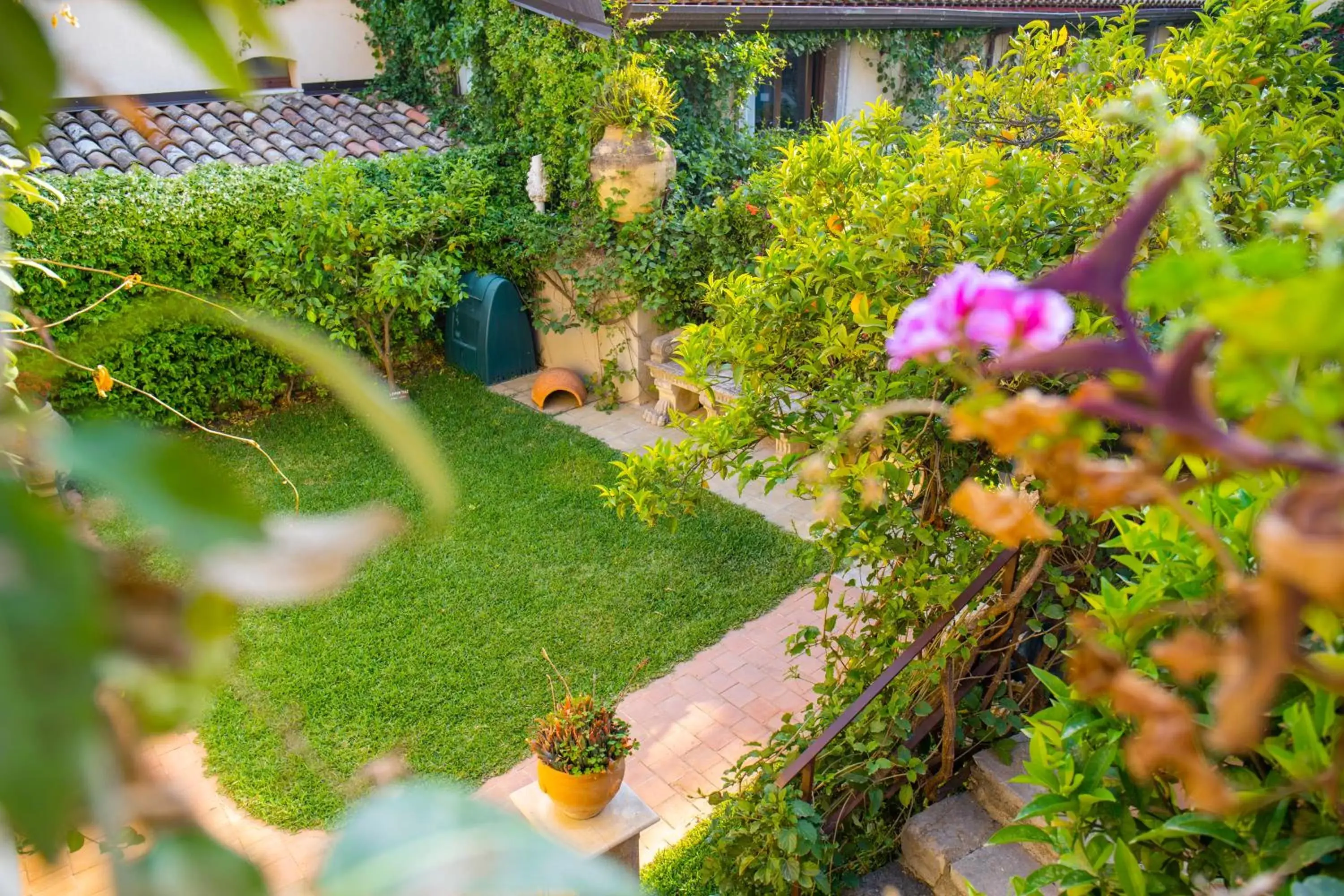 Garden in Hotel Villa Taormina