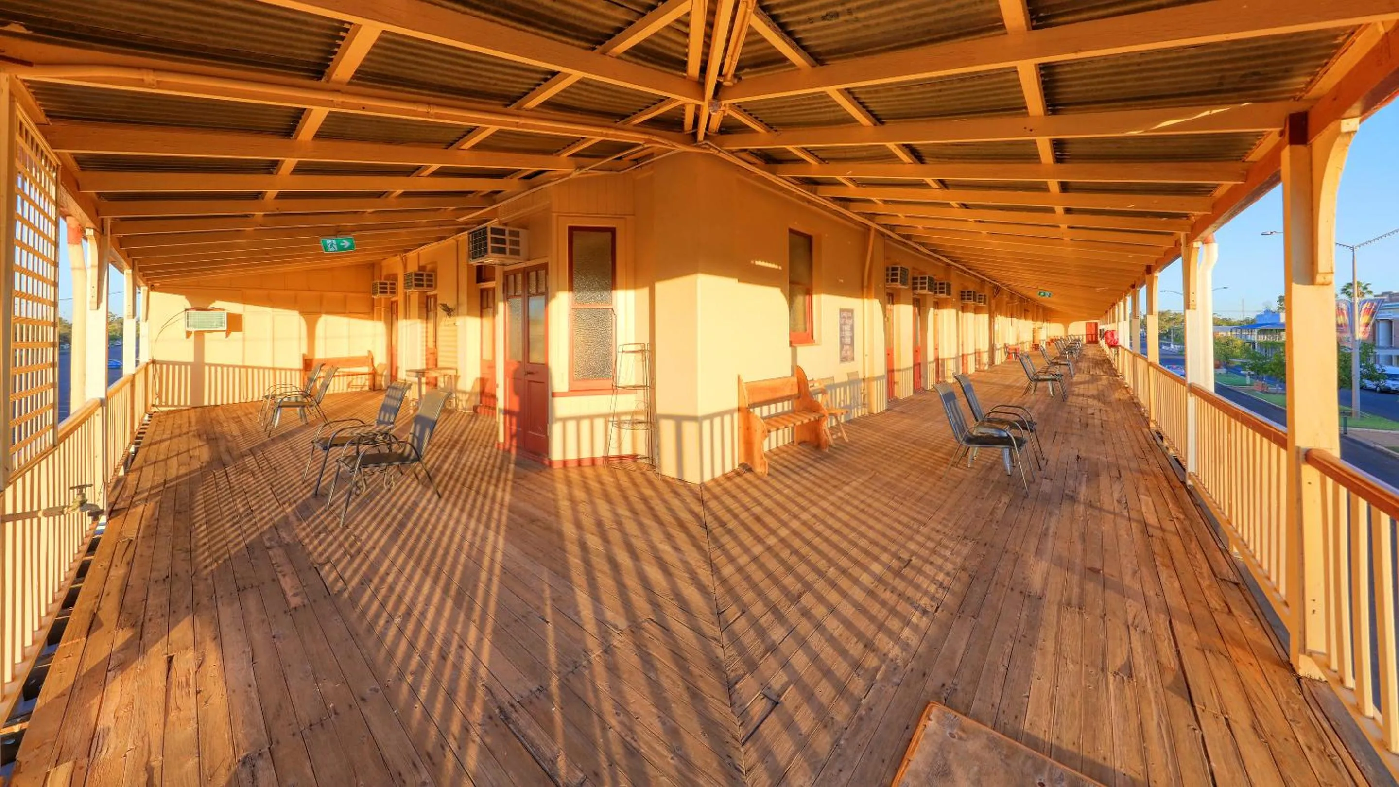 Balcony/Terrace in Hotel Corones