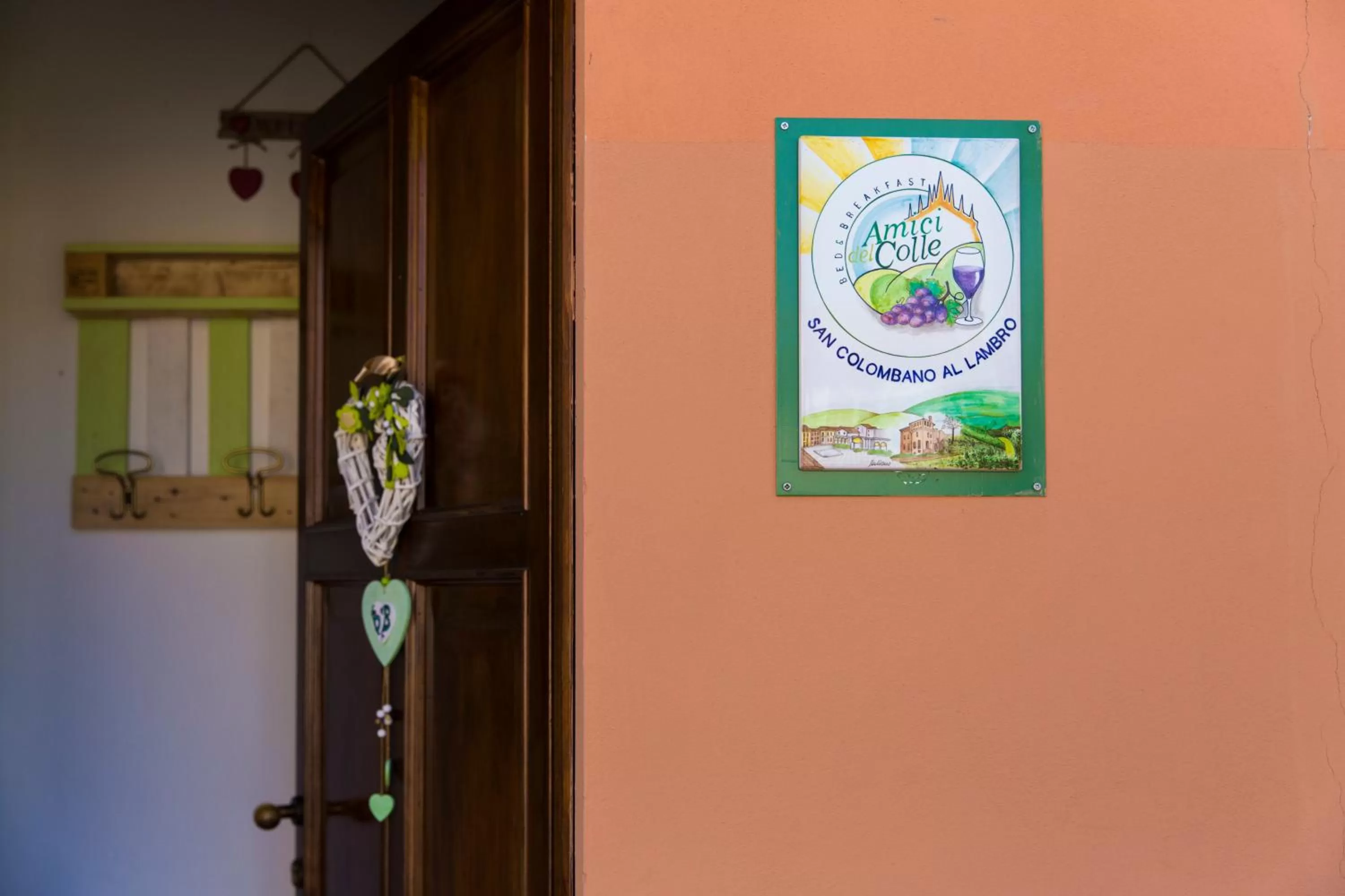 Facade/entrance in B&B Amici del Colle