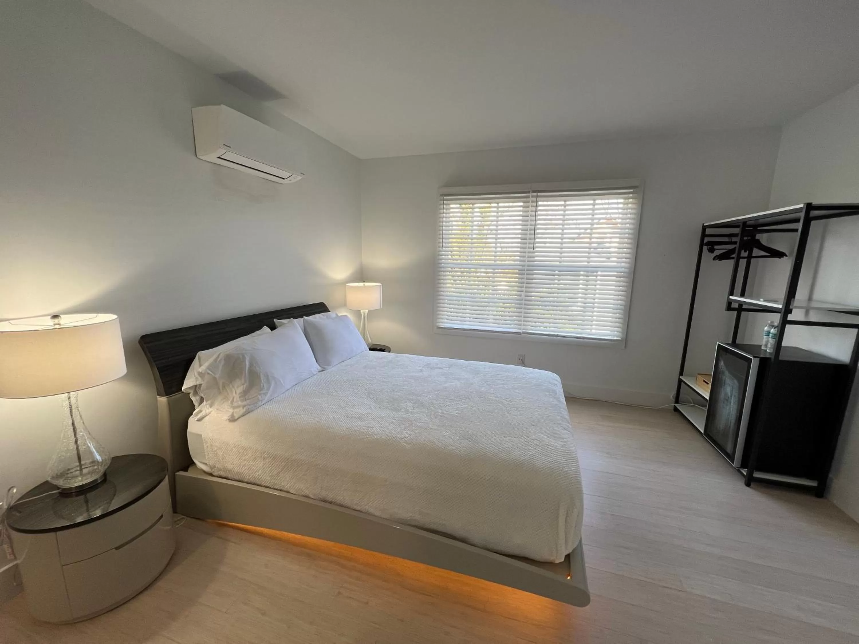 Bed in Elaine's Cape May Boutique Hotel