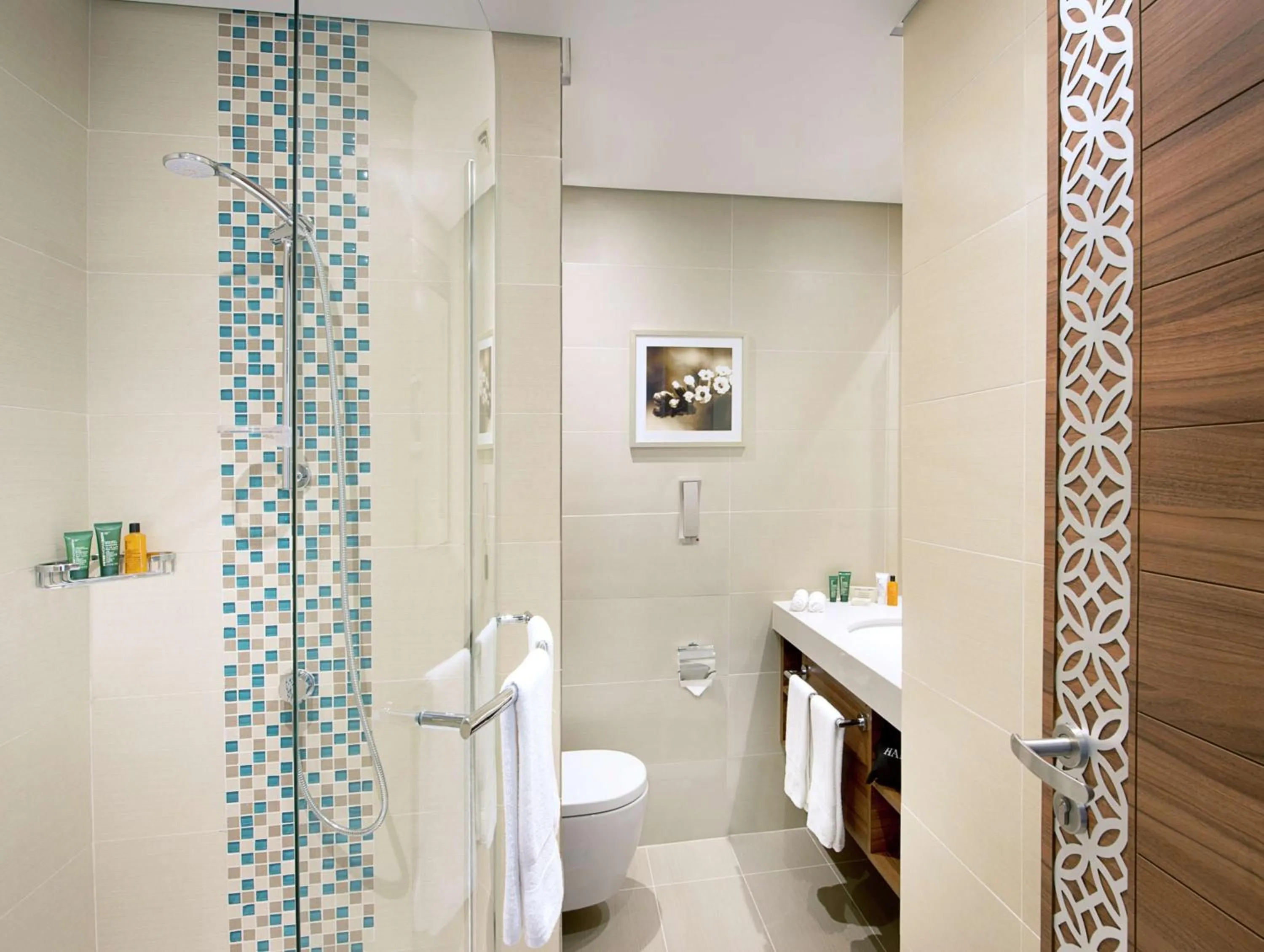 Bathroom in Hilton Garden inn Dubai Jumeirah