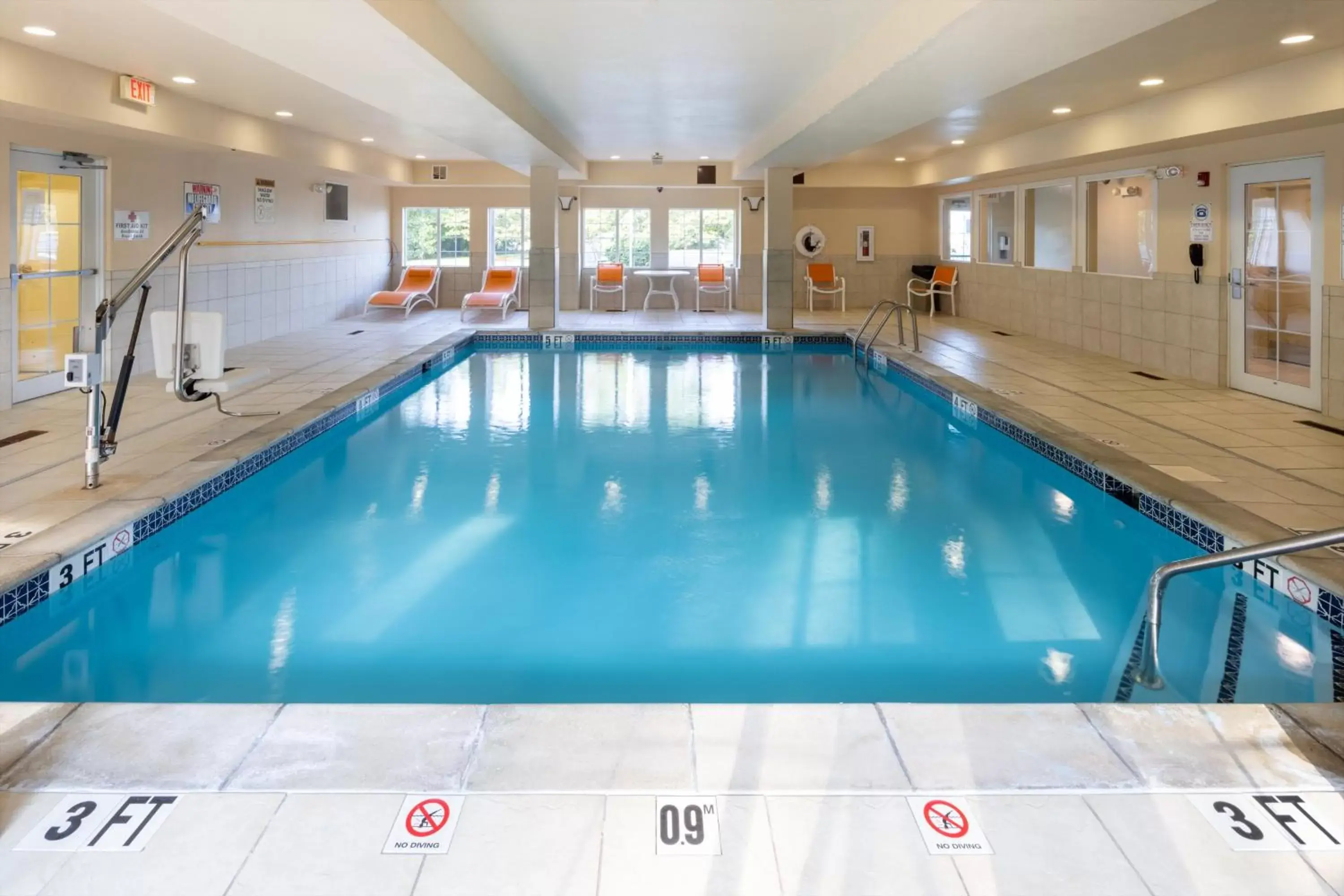 Swimming Pool in Candlewood Suites Windsor Locks, an IHG Hotel