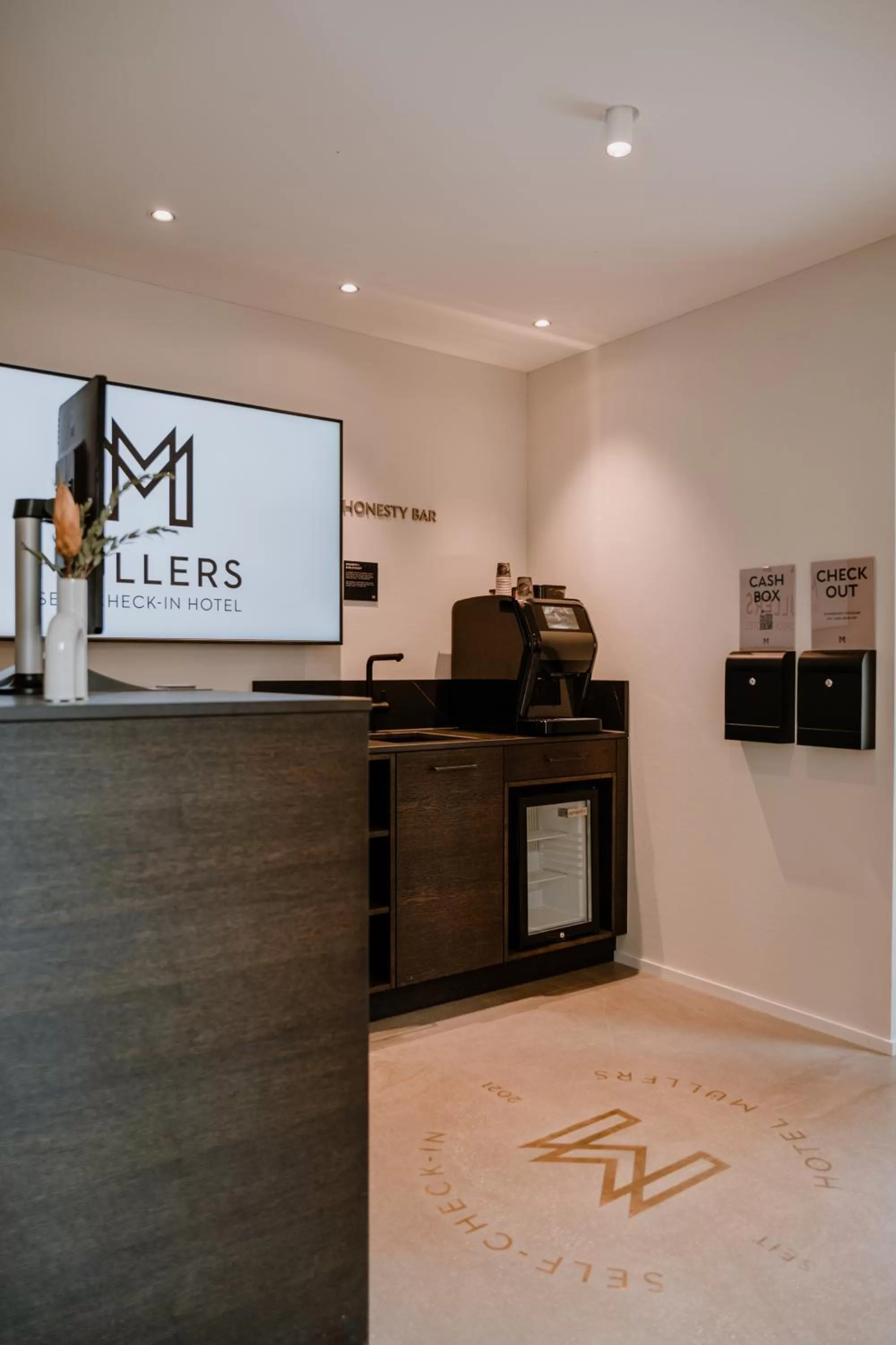 Lobby or reception in Hotel Müllers Self-Check-In