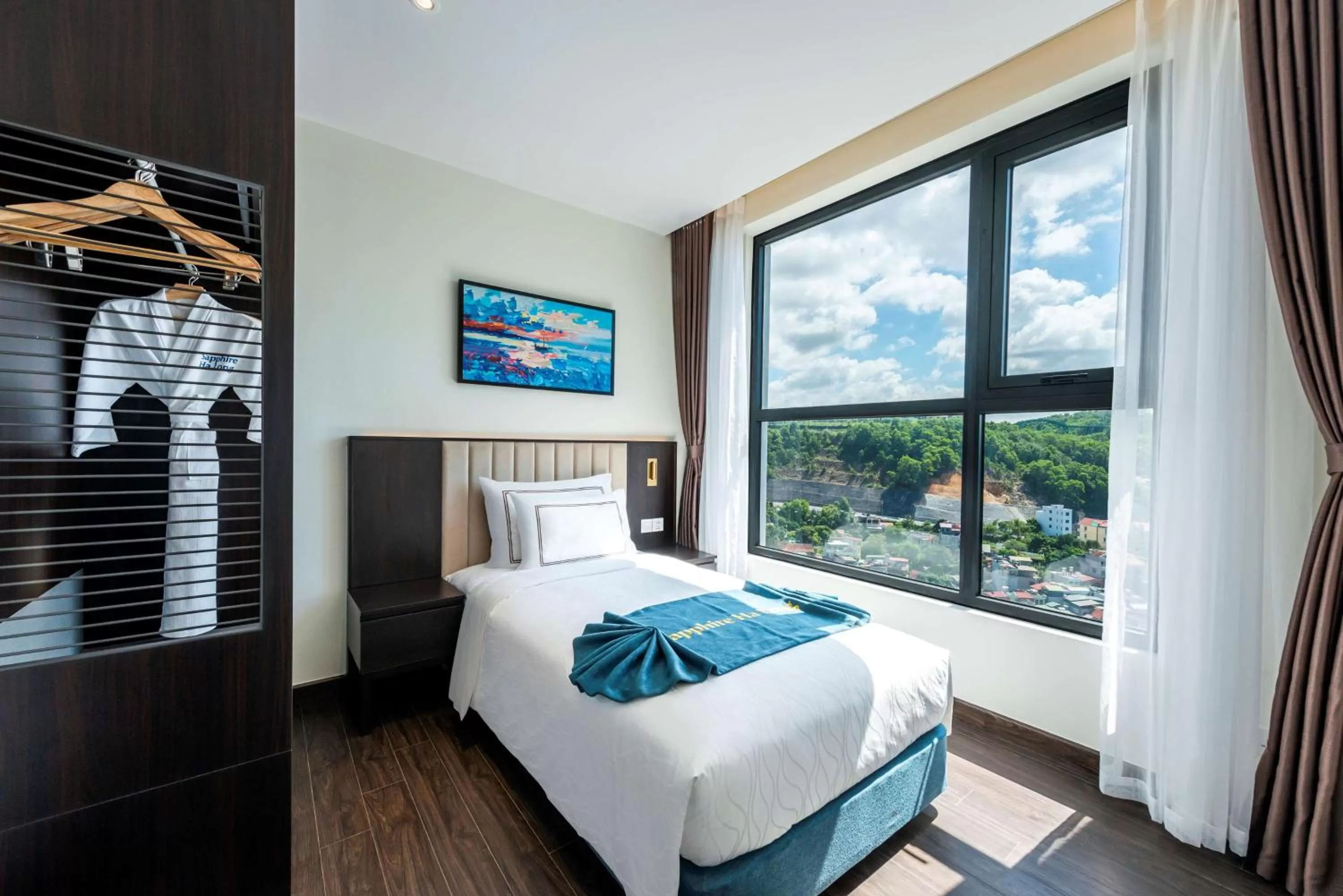 Two-Bedroom Junior King Suite with Balcony and City View - Non-Smoking in Best Western Premier Sapphire Ha Long