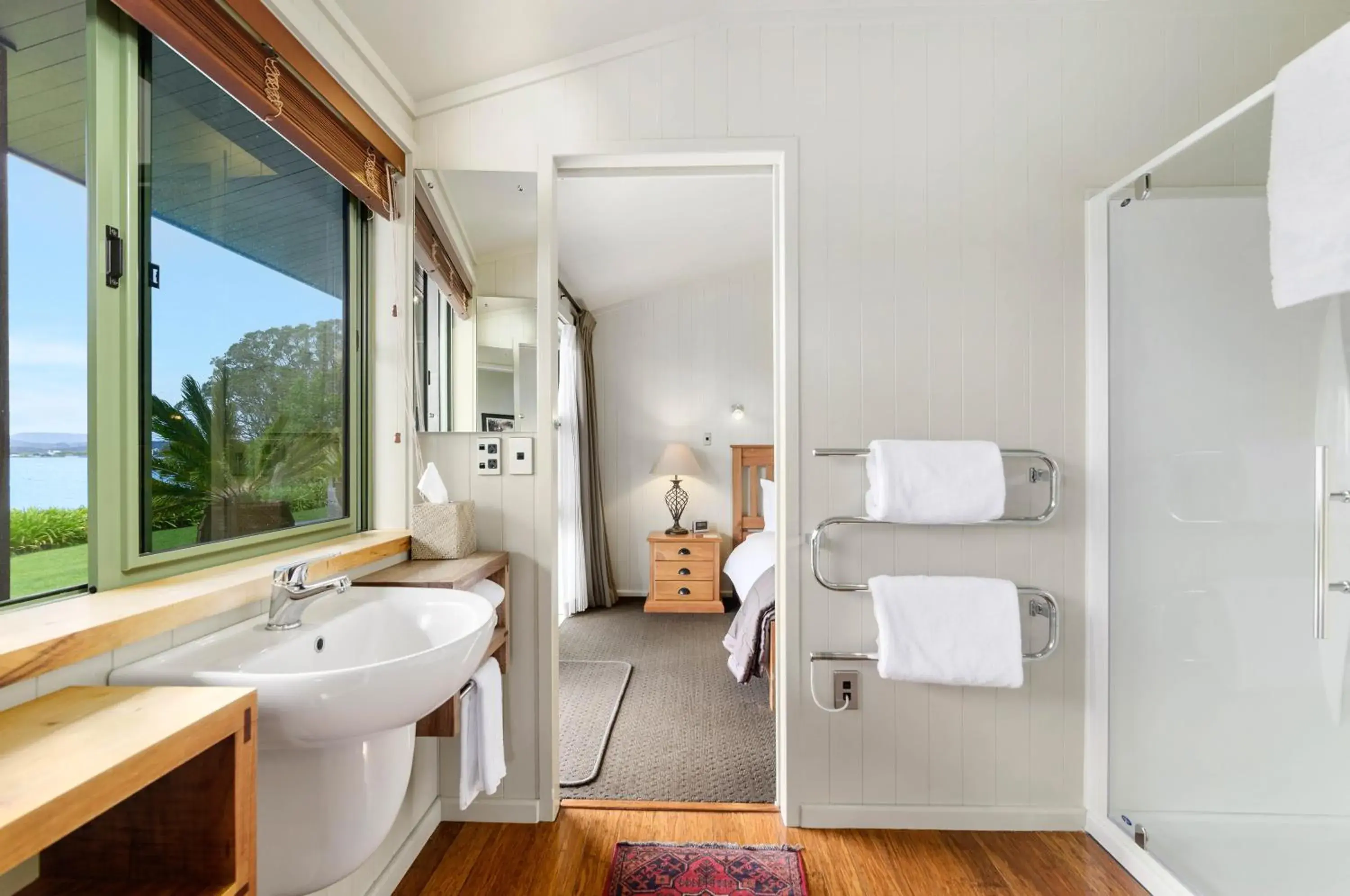 Bathroom in Koura Lodge