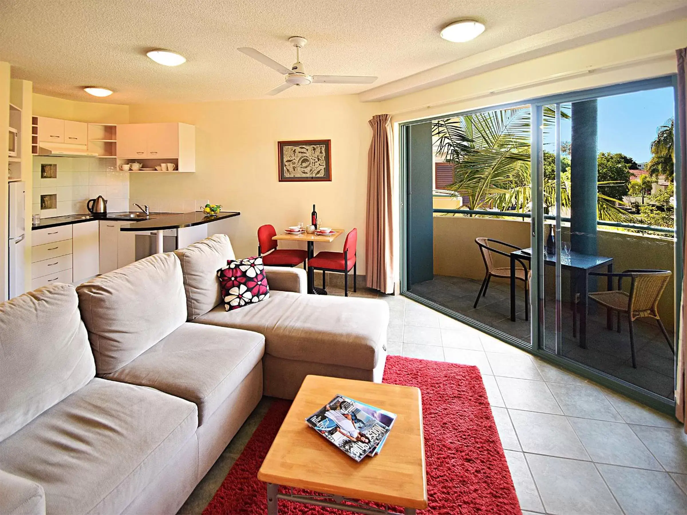 Balcony/Terrace, Seating Area in Noosa River Sandy Shores