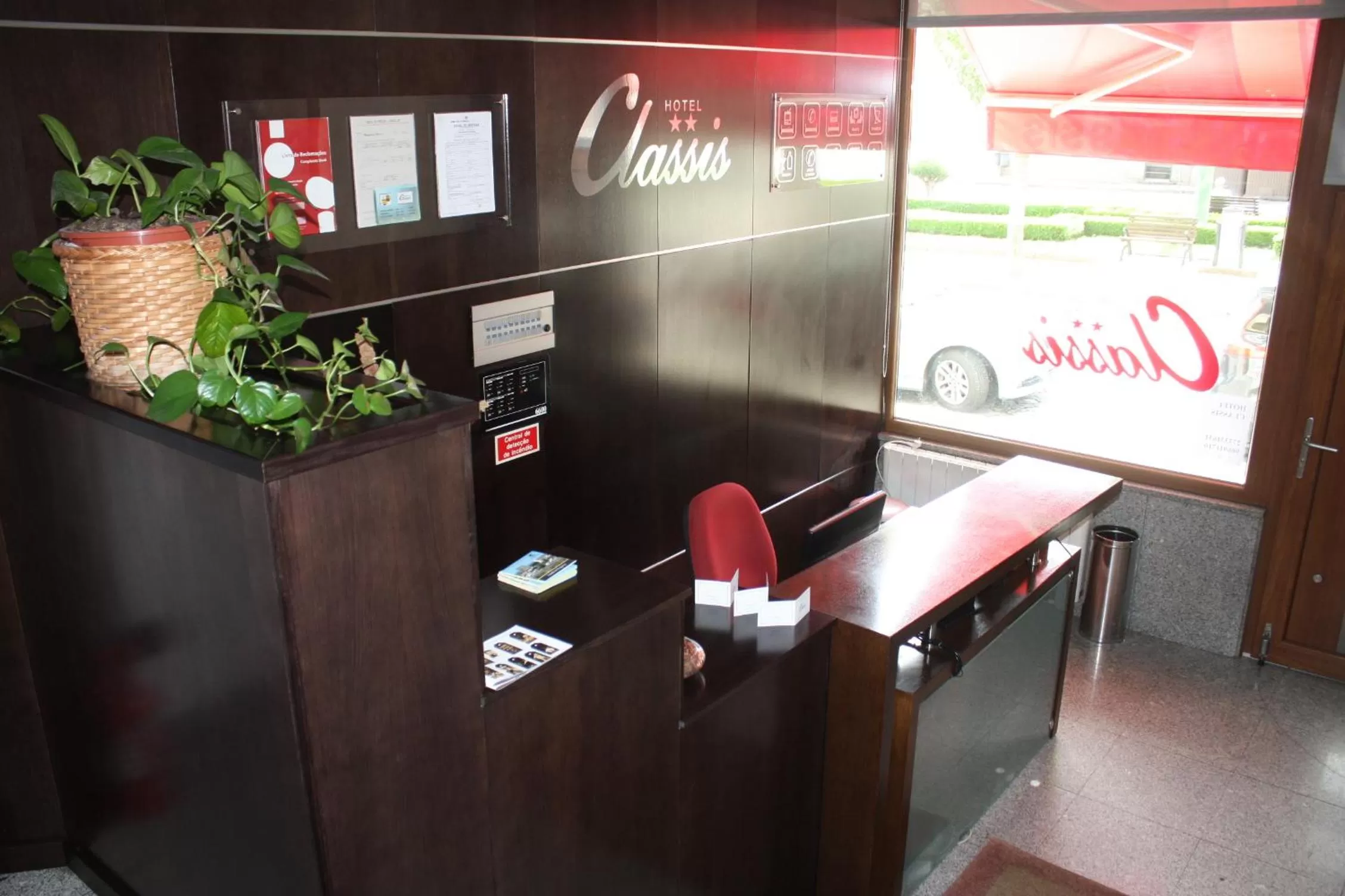 Lobby or reception in Hotel Classis