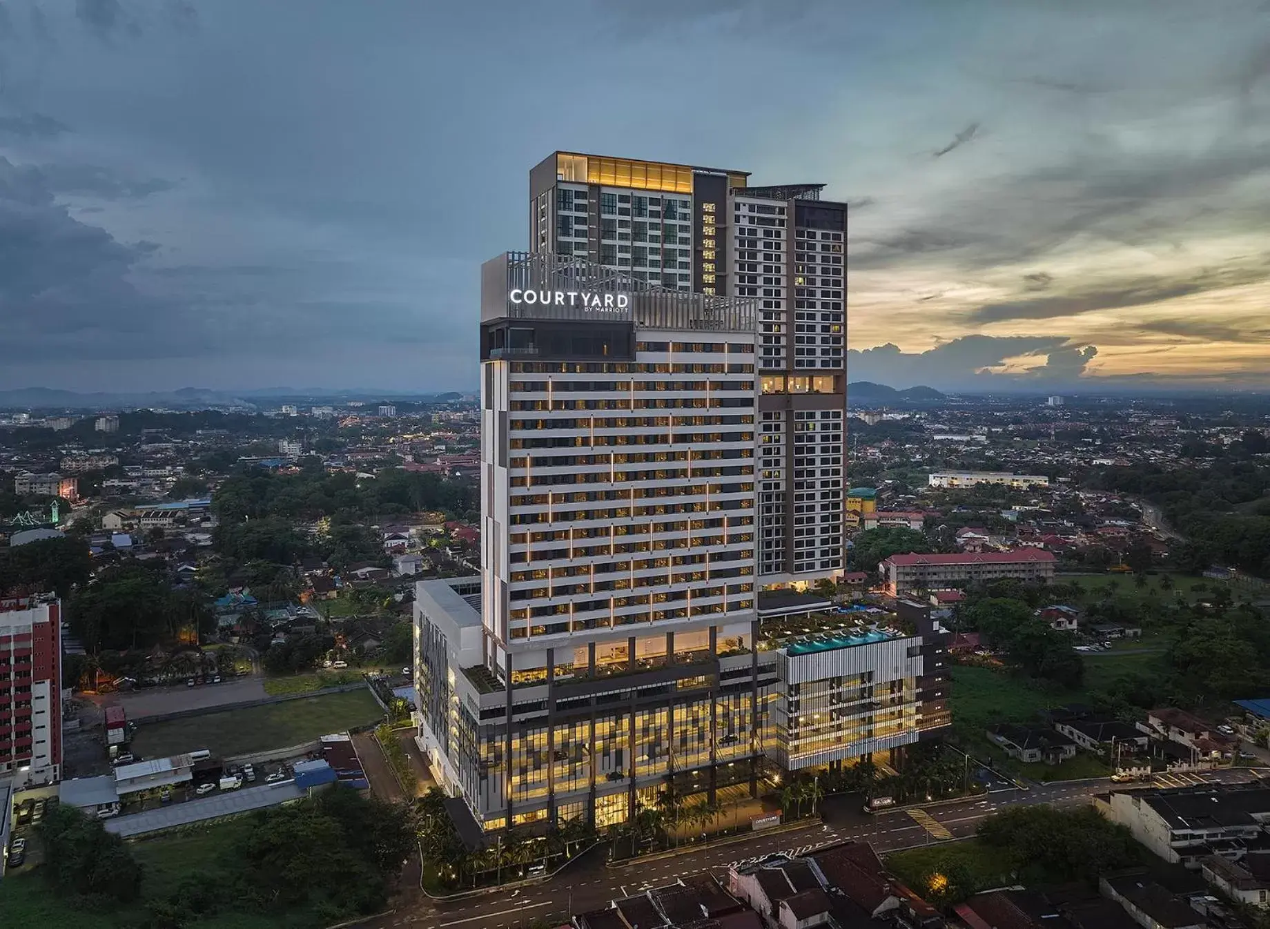 Property building, Bird's-eye View in Courtyard by Marriott Melaka