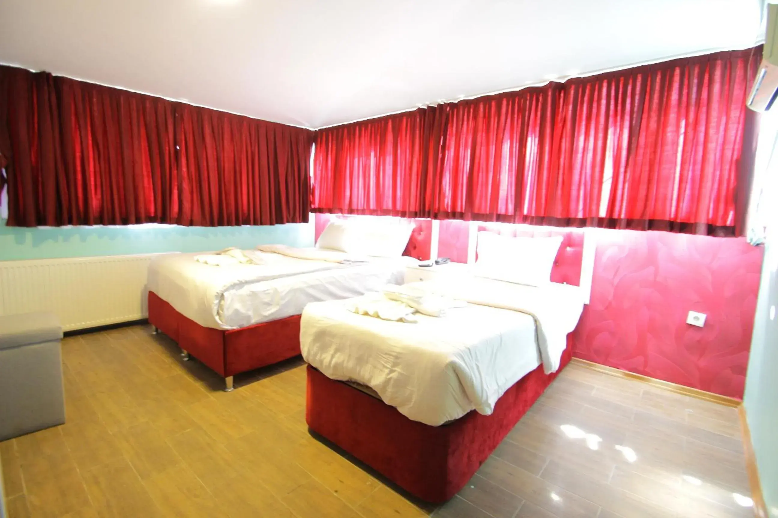 Photo of the whole room, Bed in Grand FM Hotel