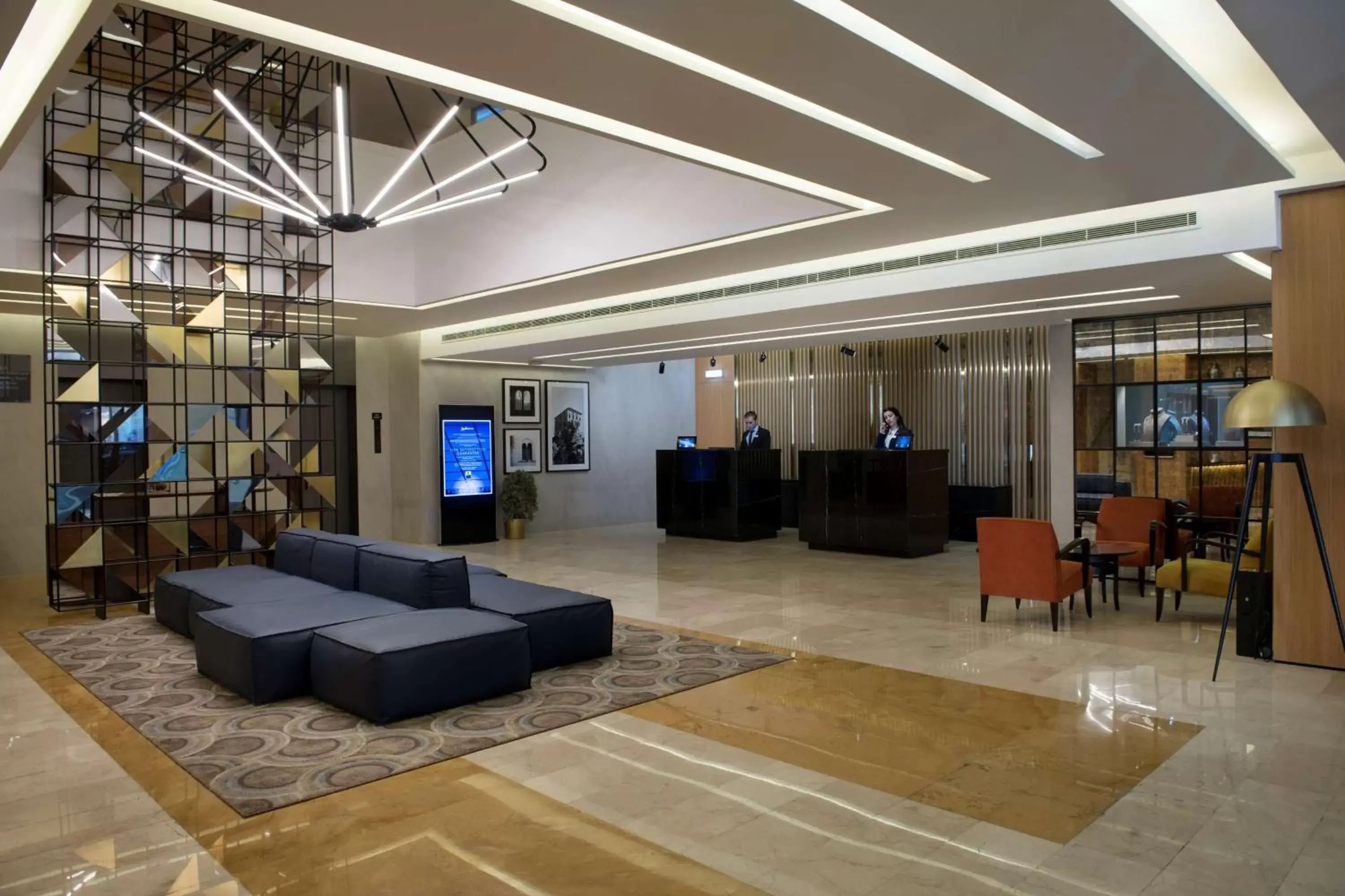 Lobby or reception, Lobby/Reception in Radisson Blu Hotel, Beirut Verdun