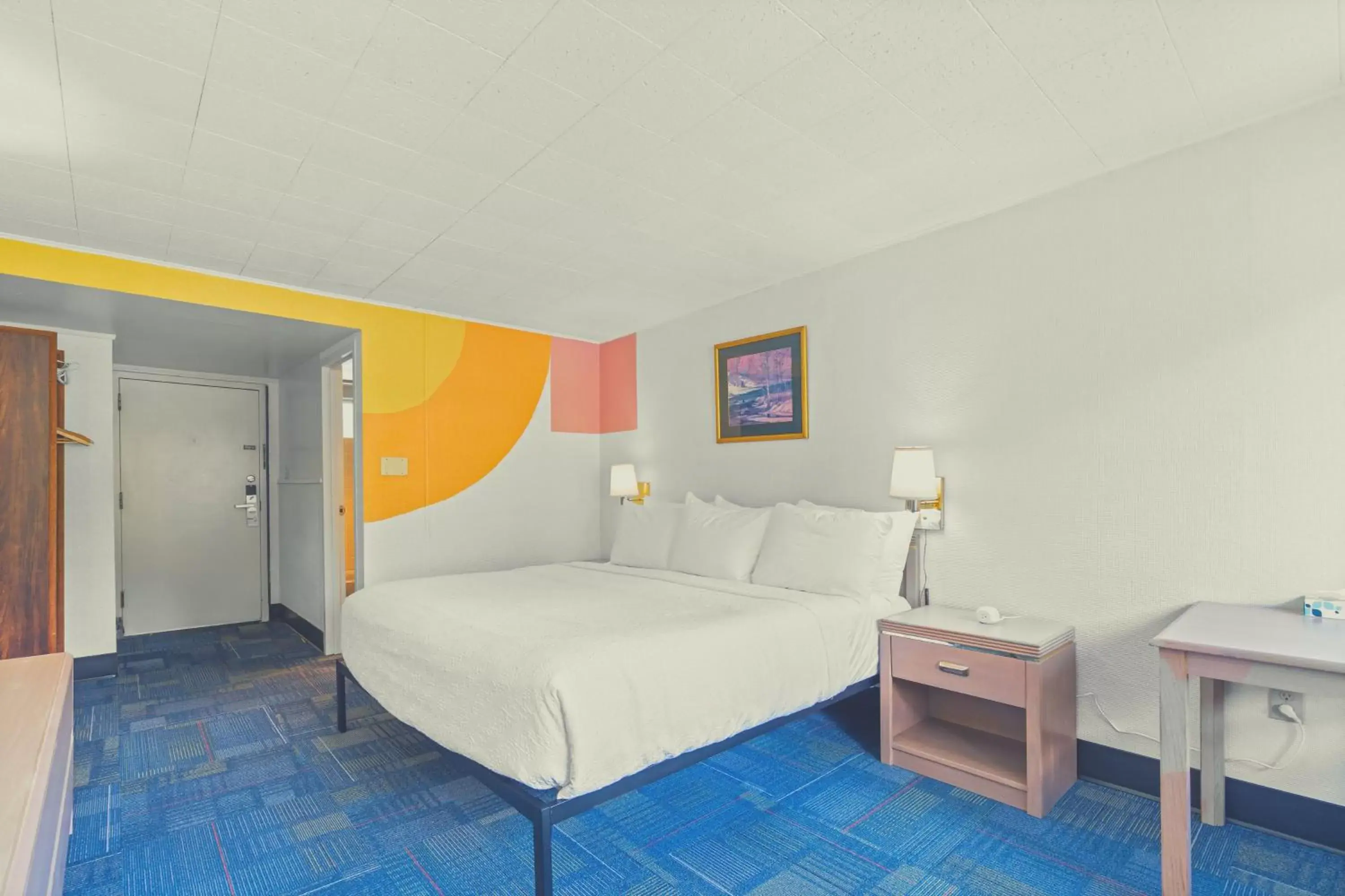 Bedroom, Bed in Stardust Motel Wallace