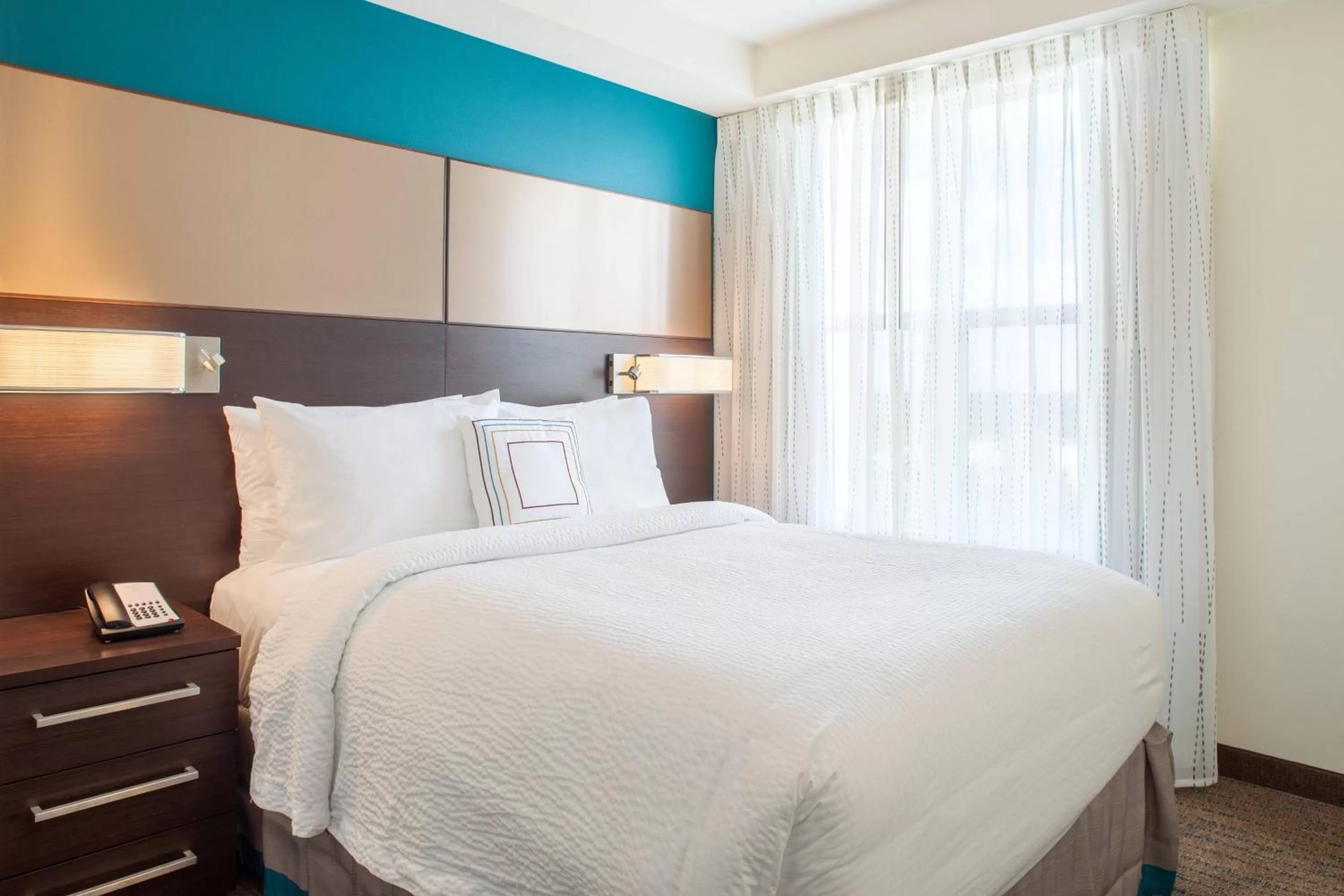 Bedroom, Bed in Residence Inn by Marriott Orlando Downtown