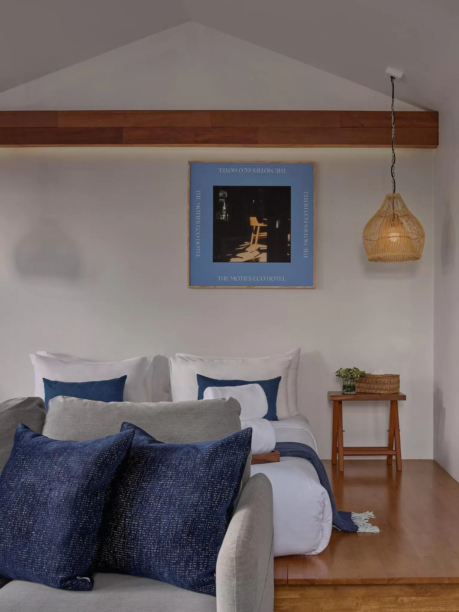 Bed in The Motifs Eco Hotel - SHA Extra Plus