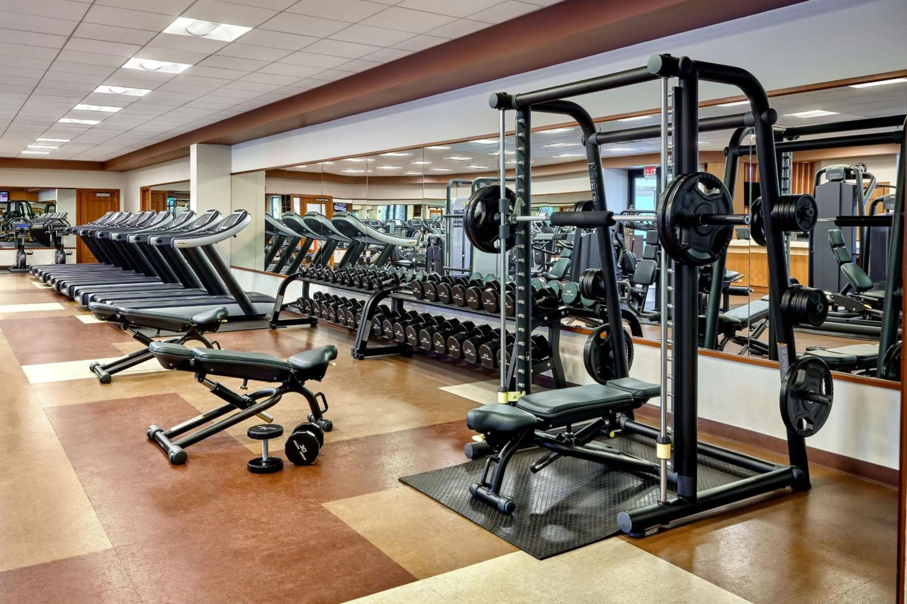 Fitness centre/facilities in JW Marriott Desert Springs Resort & Spa