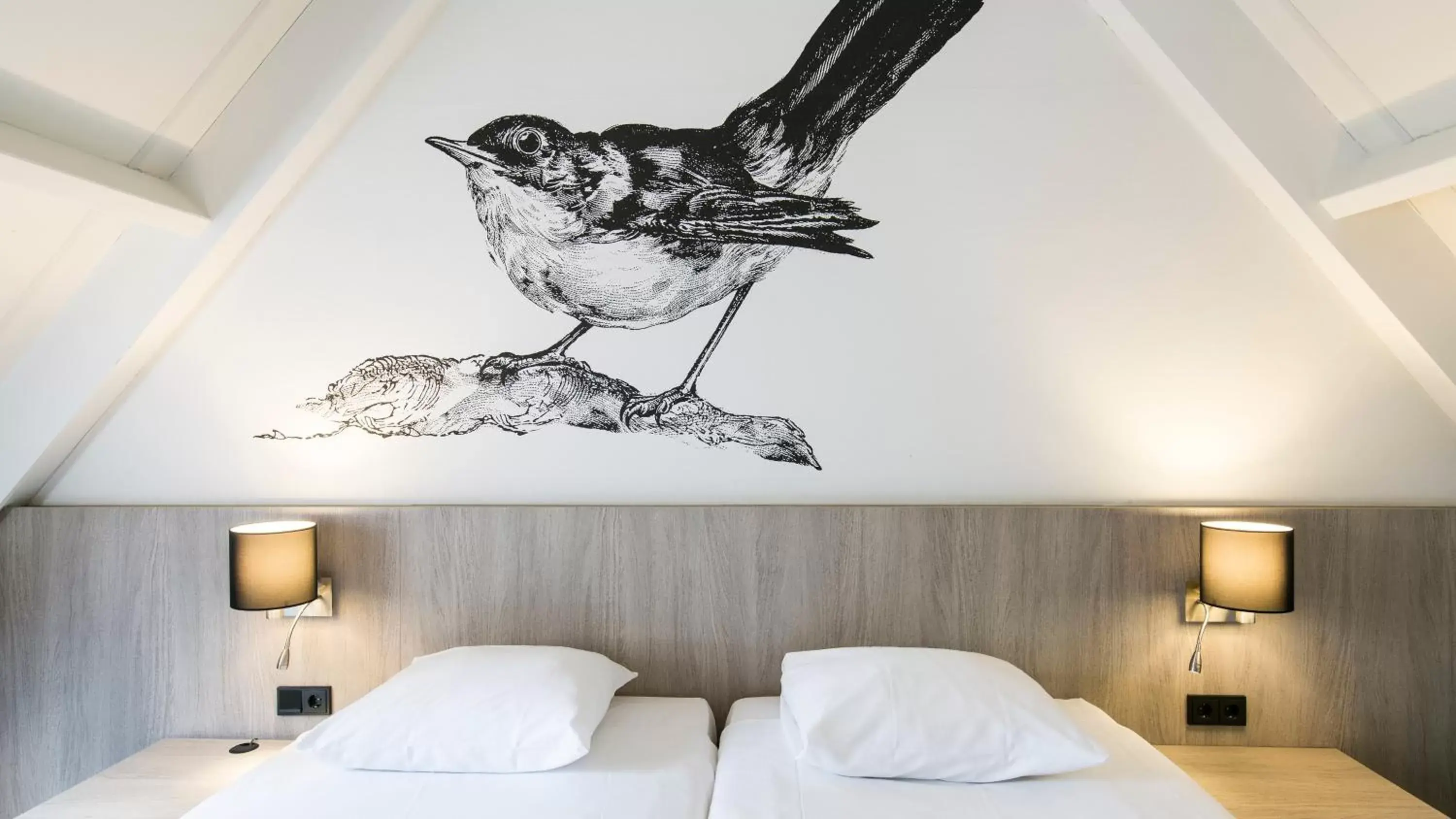 Bedroom, Bed in Fletcher Hotel-Restaurant De Broeierd-Enschede Bedroom, Bed in Fletcher Hotel-Restaurant De Broeierd-Enschede