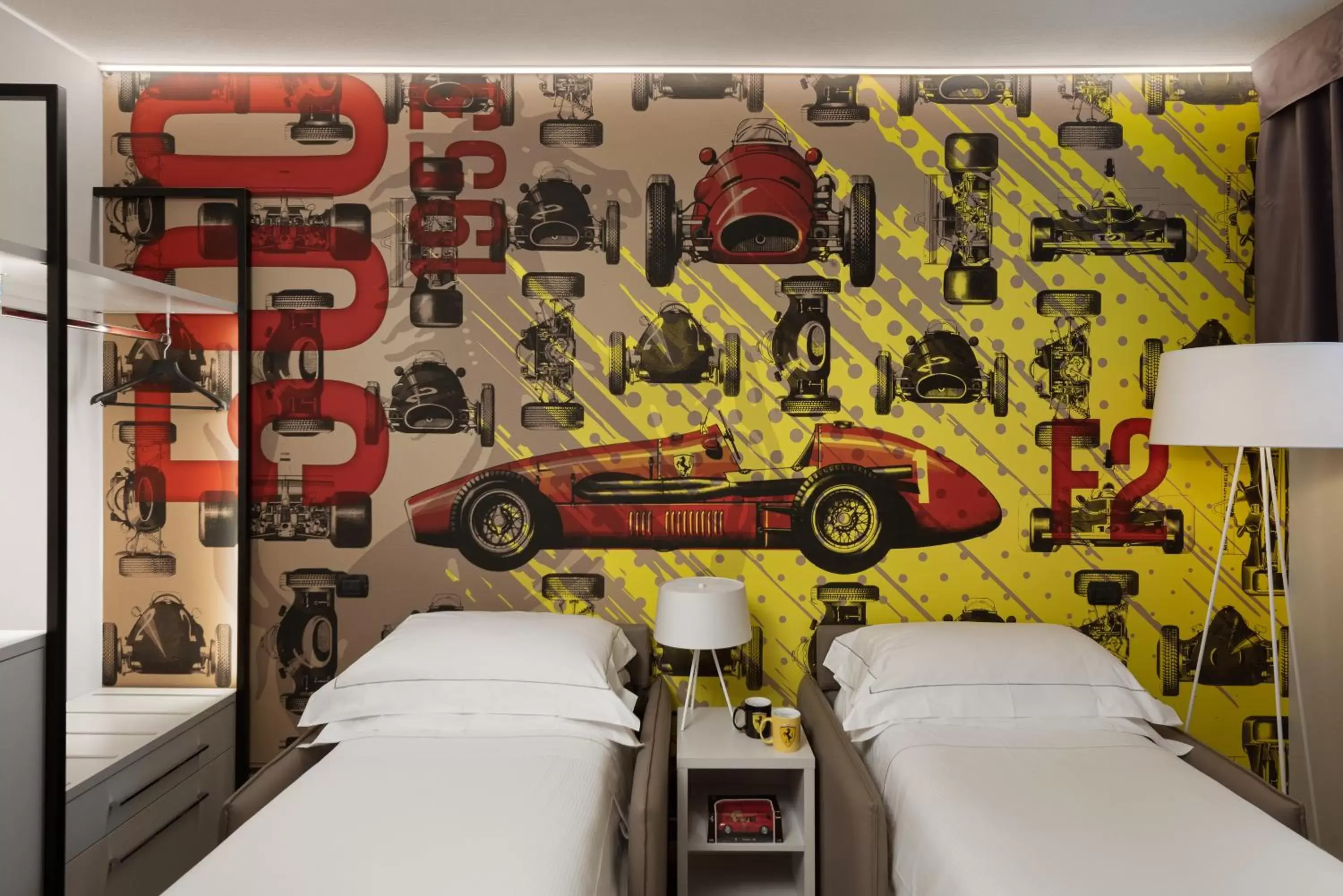 Bed in Hotel Maranello Village