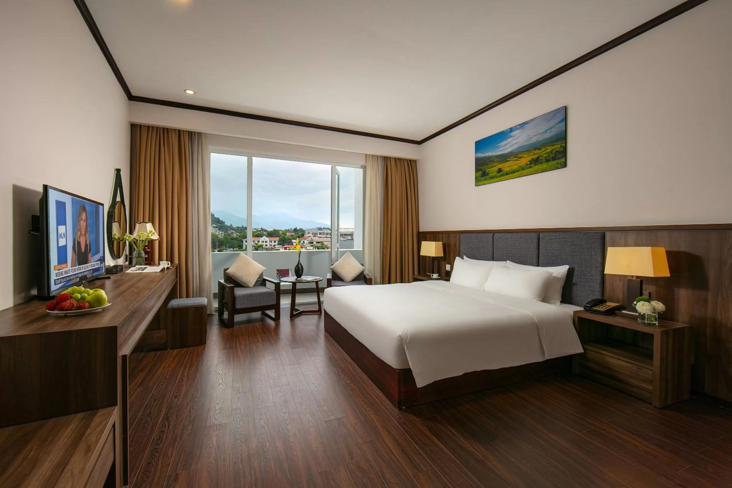 Bedroom, Bed in Lao Cai Star Hotel