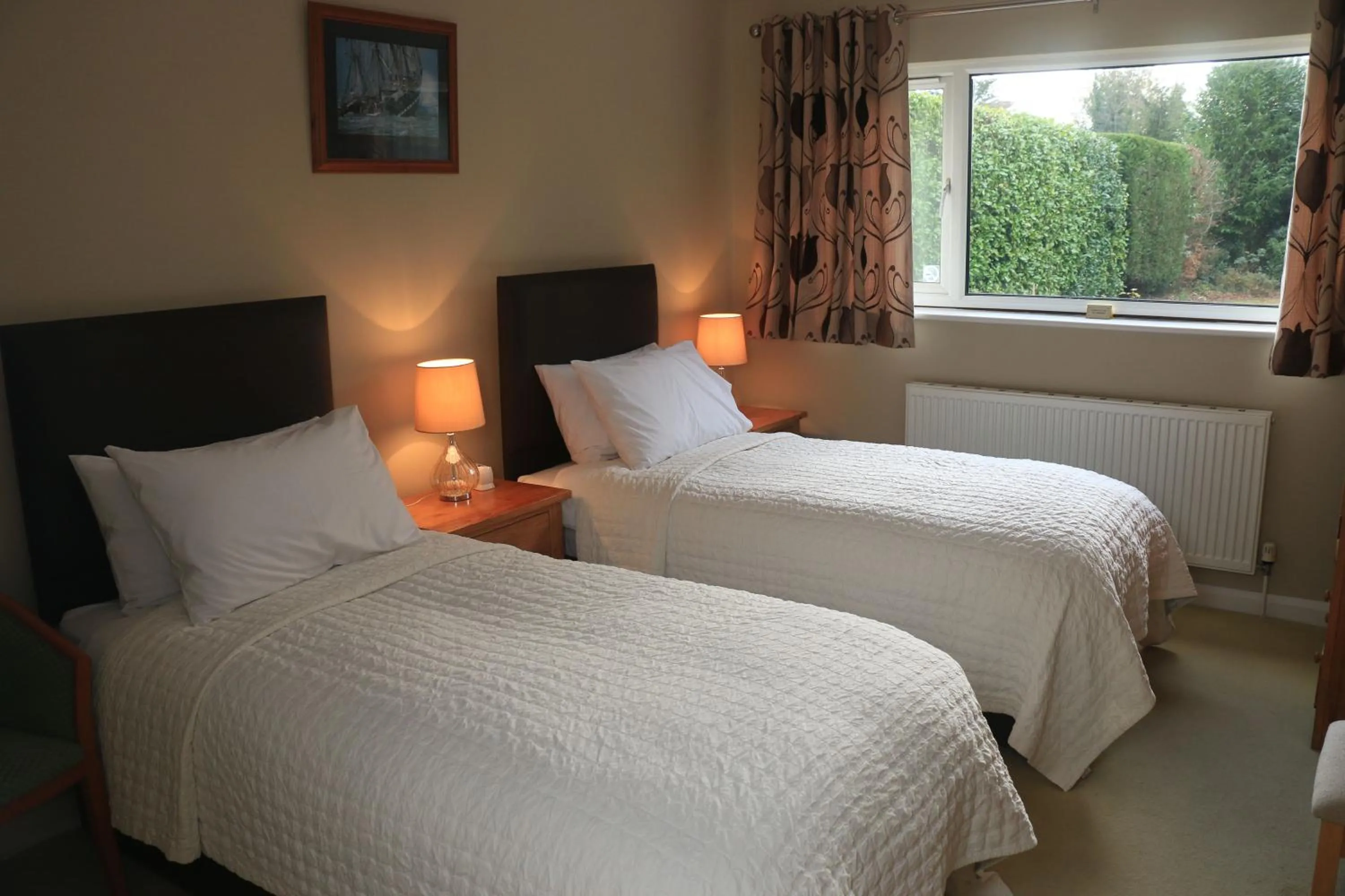 Double or Twin Room with Garden View - single occupancy in Dawyk Beech Guesthouse
