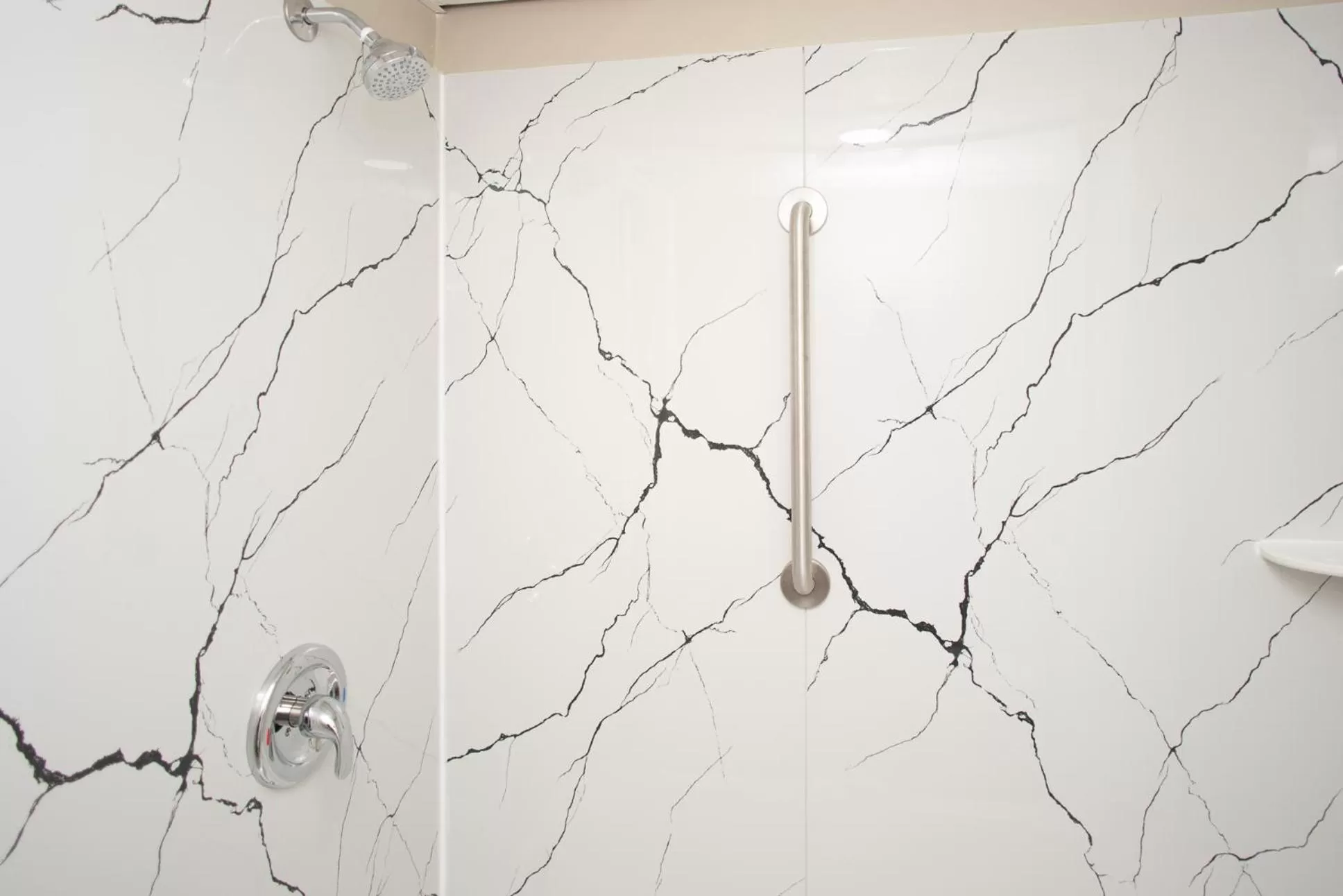 Shower in Super 8 by Wyndham Black Mountain