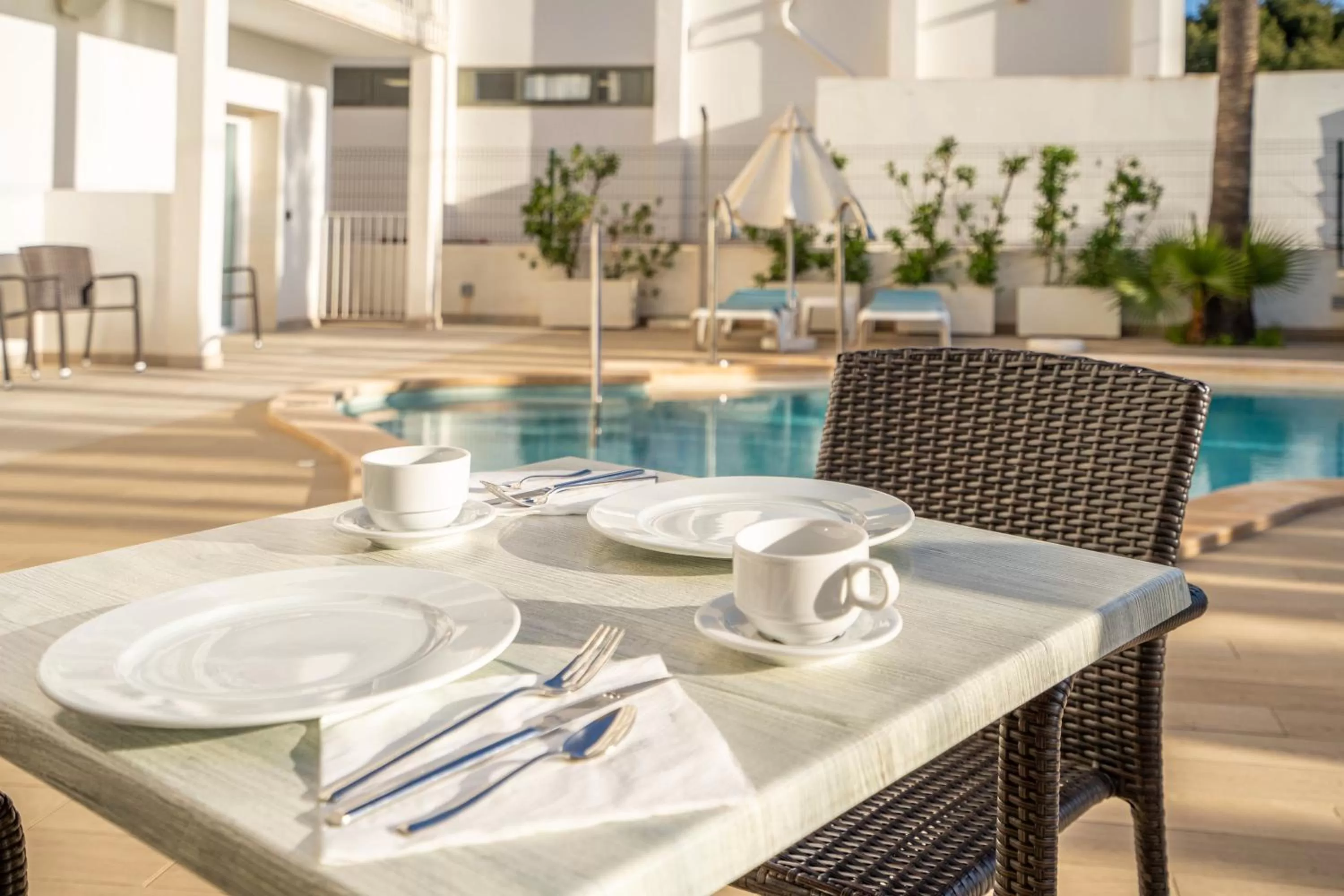 Swimming pool in INNER Hotel Rupit "Adults Only"