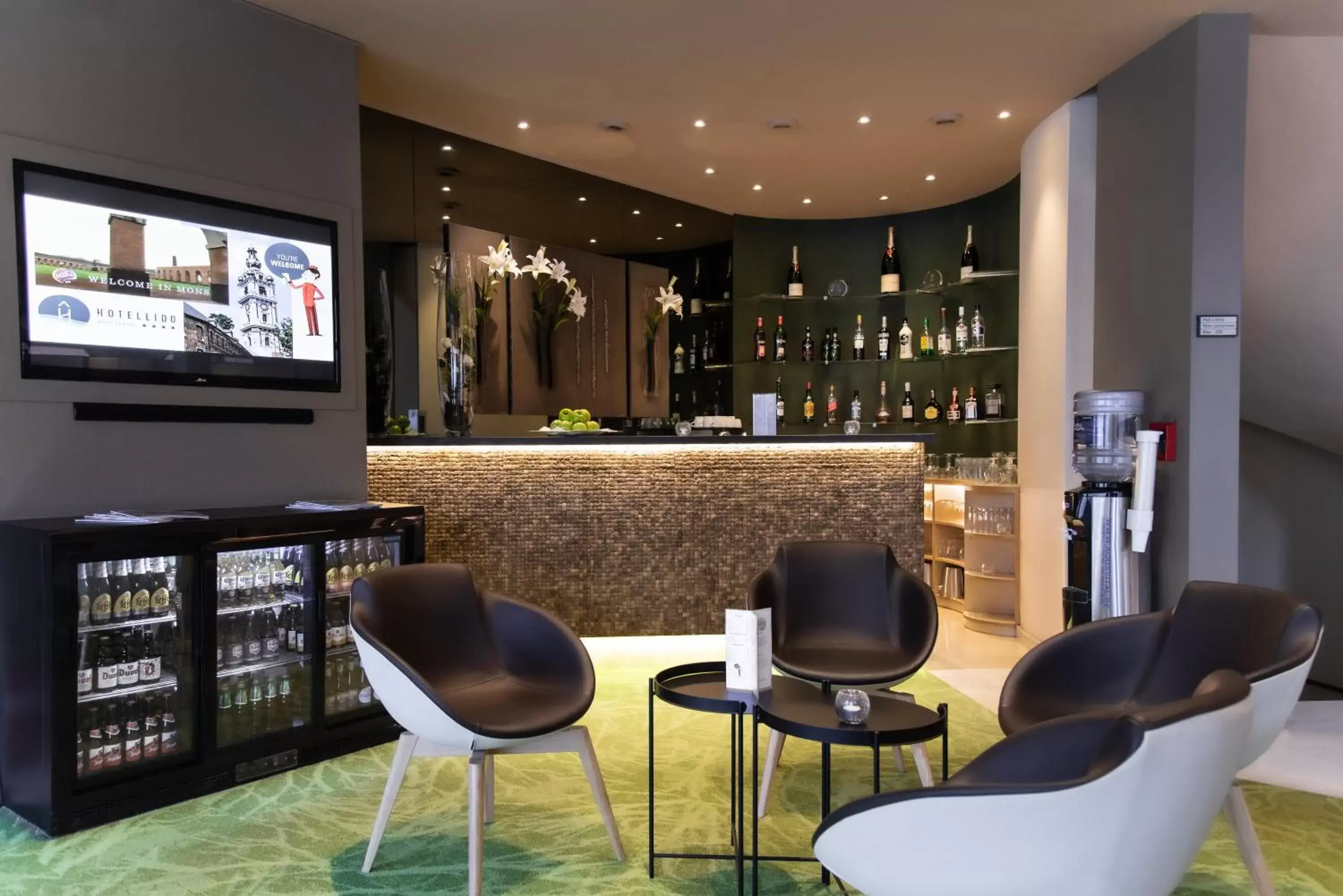 Lobby or reception, Lounge/Bar in Hotel Lido **** Mons Centre