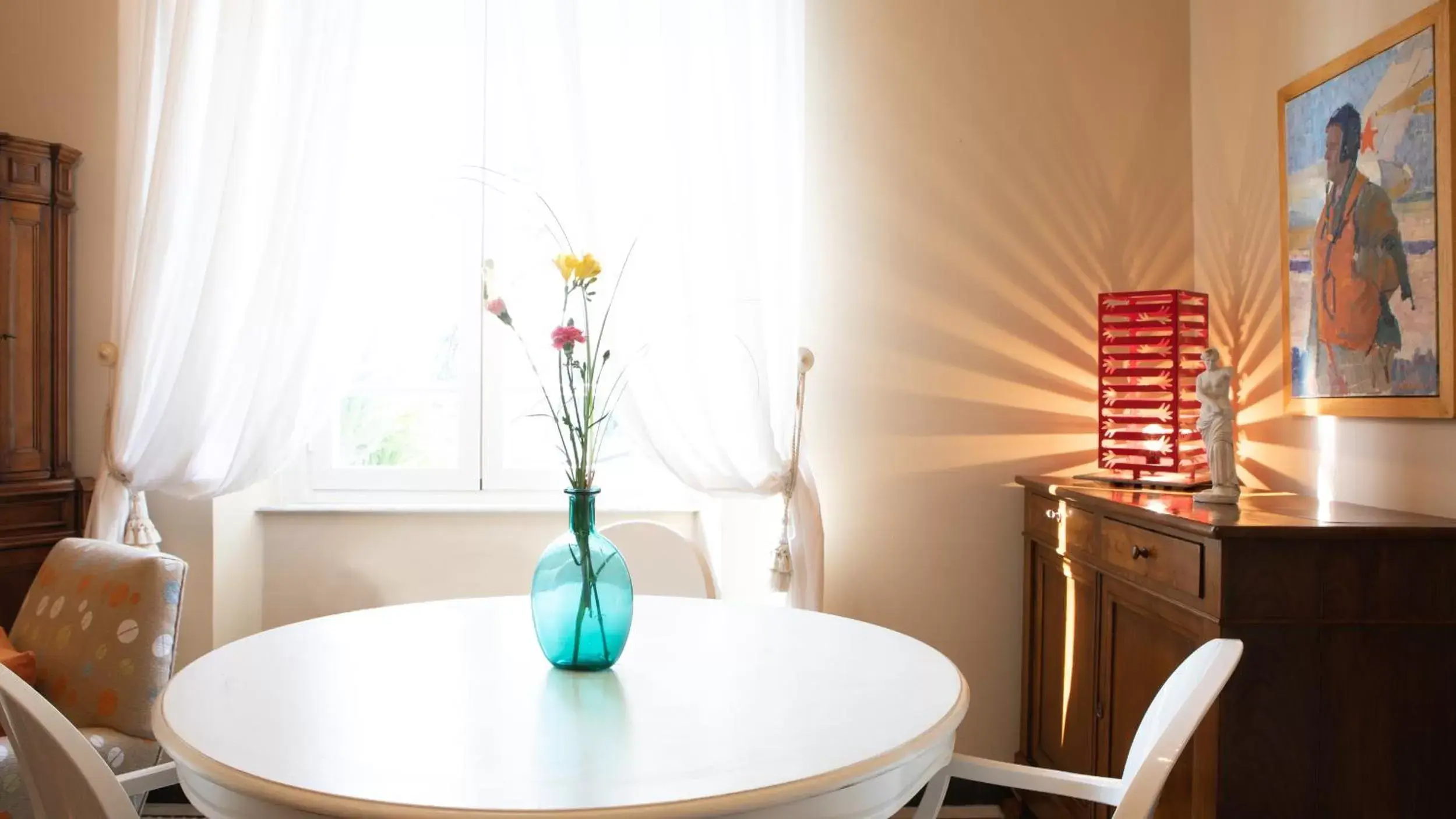 Decorative detail, Dining Area in Villa Belverde Boutique Hotel