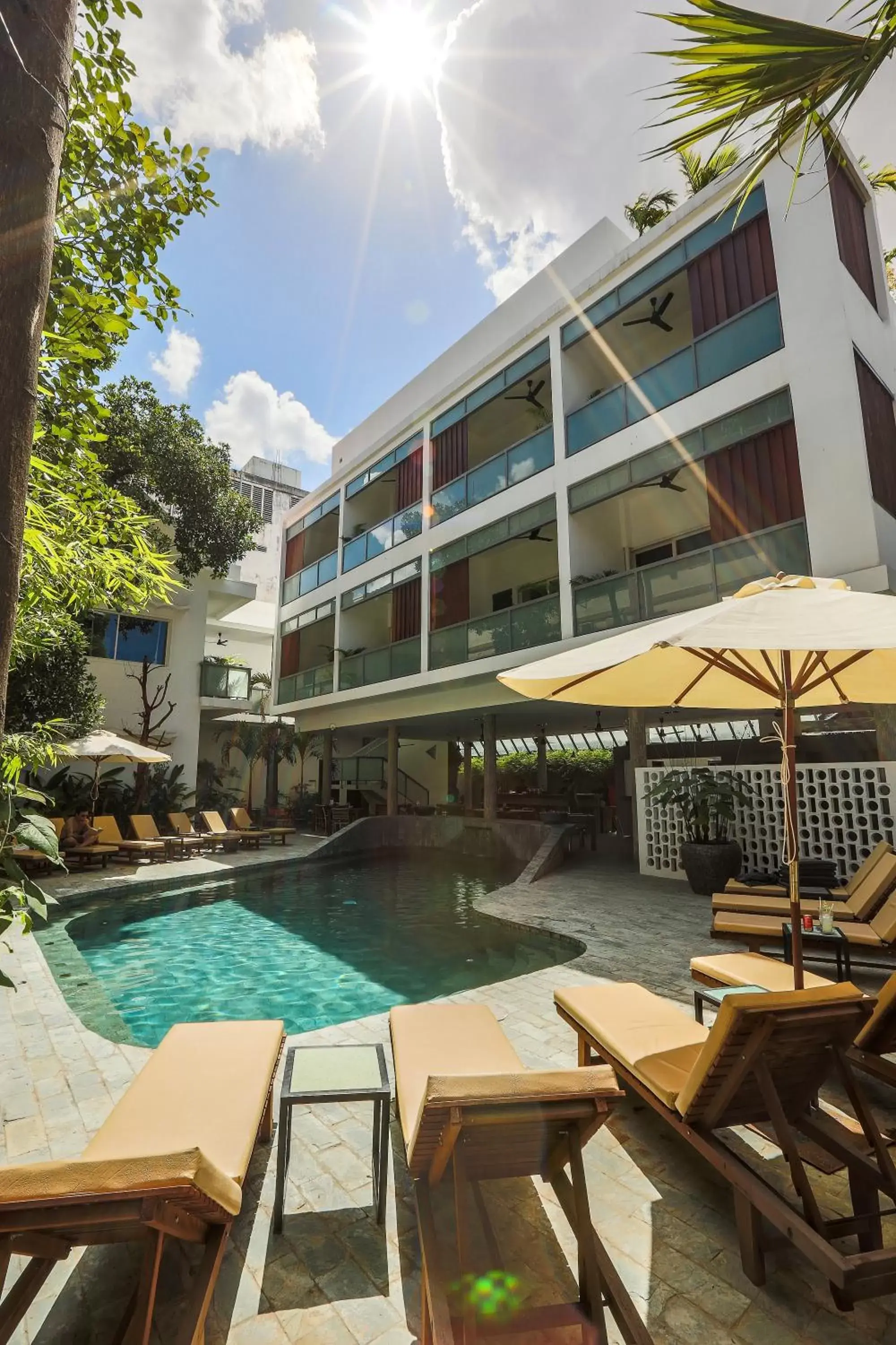 Swimming pool in Rambutan Resort – Phnom Penh