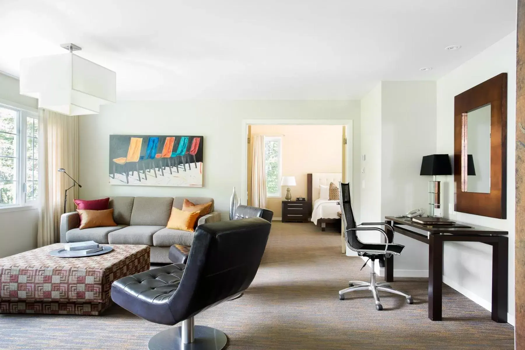 Living room, Seating Area in Manoir Hovey