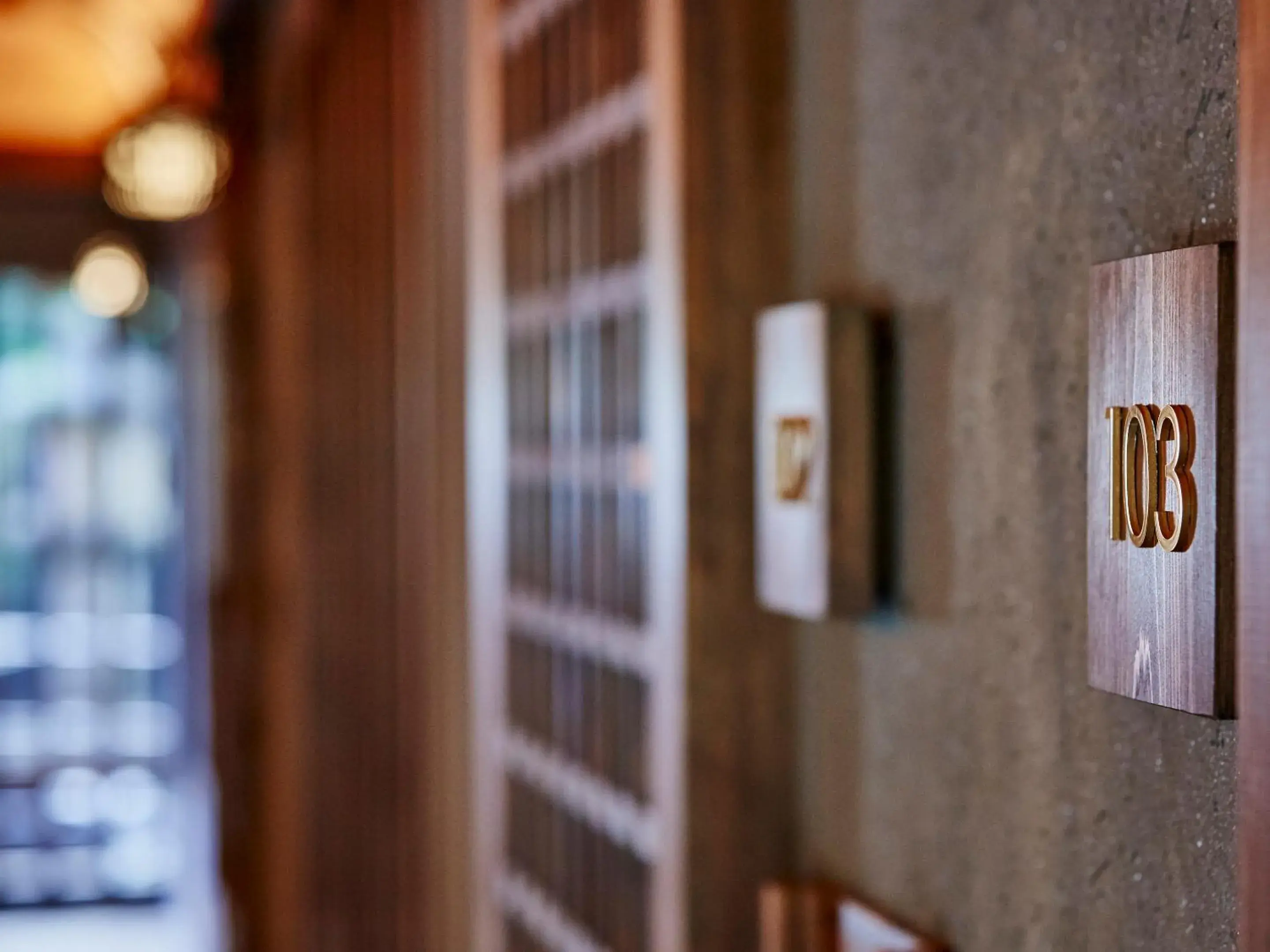 Decorative detail in Sunrise Suites