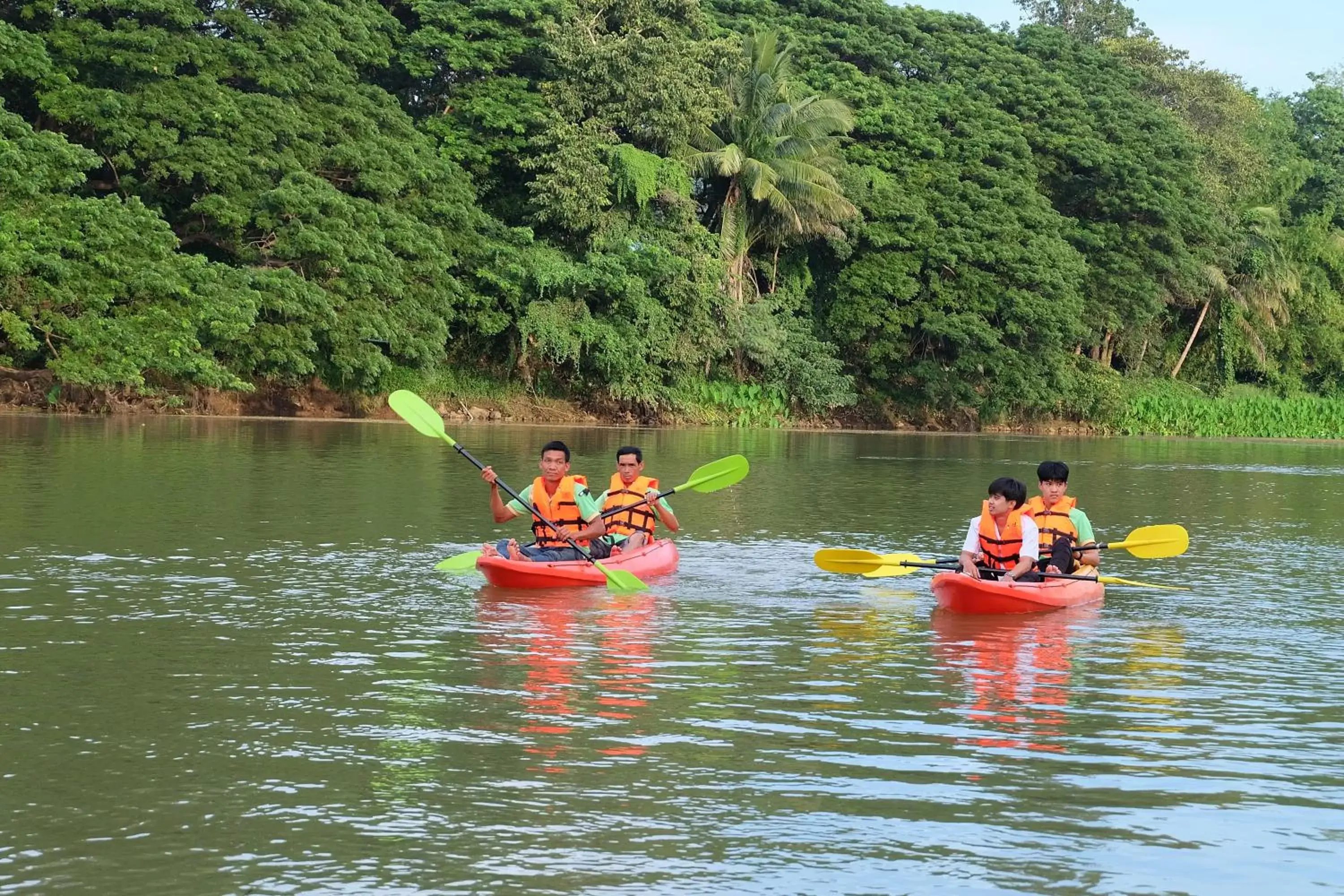 Canoeing, Fishing in Princess River Kwai Hotel